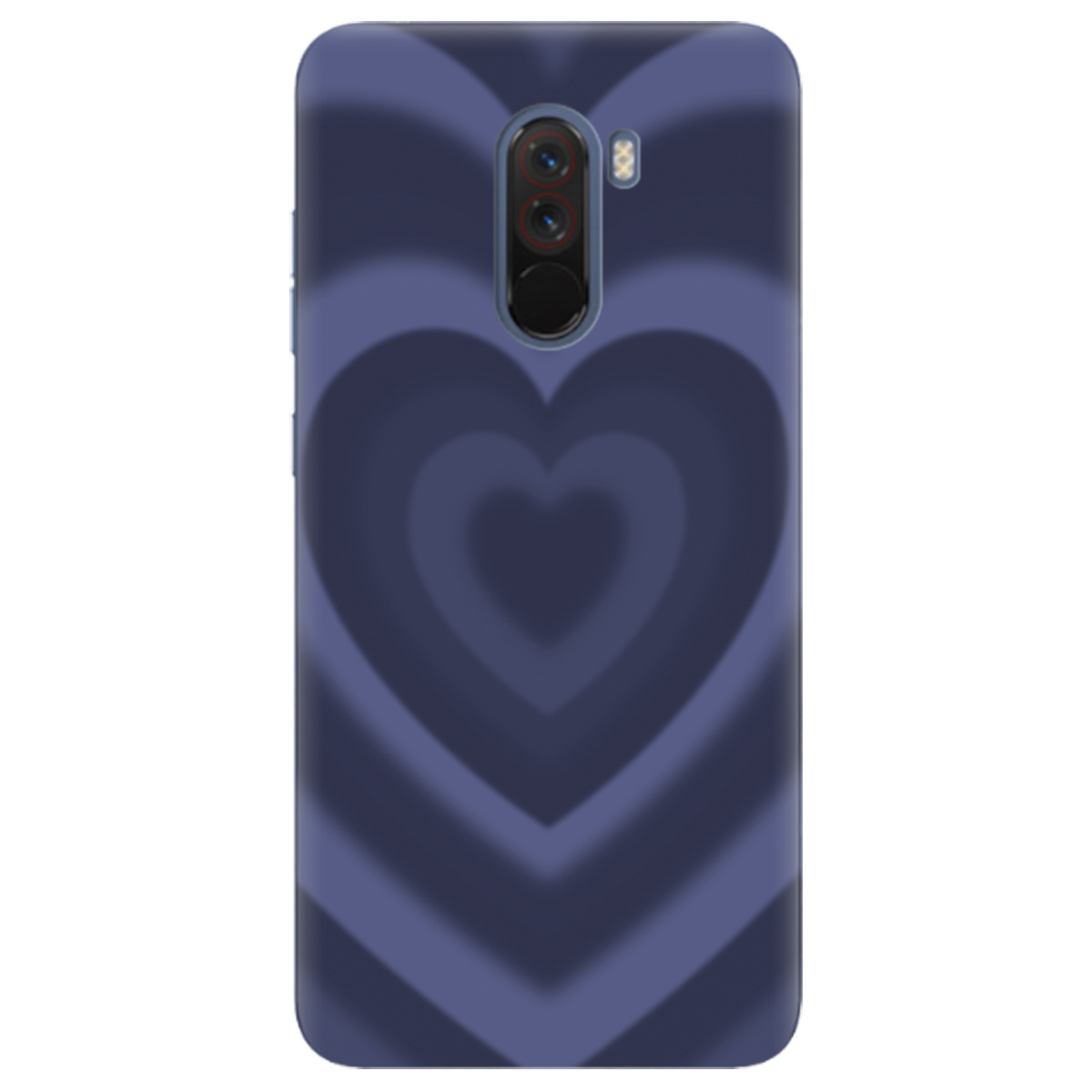 Чехол для Xiaomi Pocophone F1 Purple Heart - фото 1 - Чехлы для телефонов