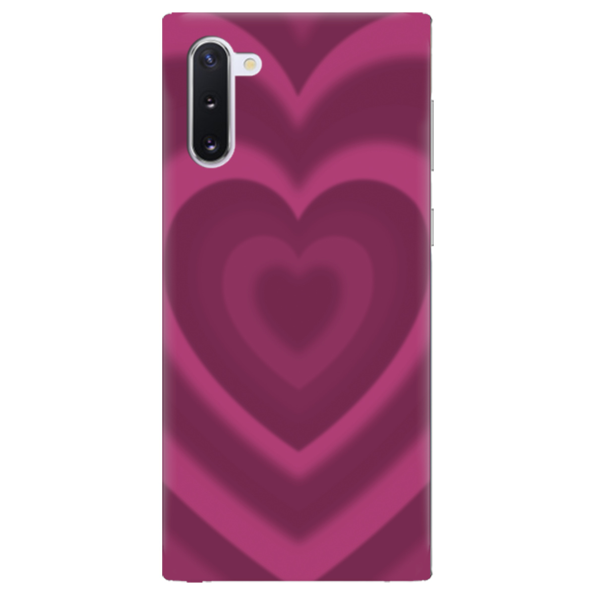 Чехол для Samsung Galaxy Note 10 Pink Heart - фото 1 - Чехлы для телефонов