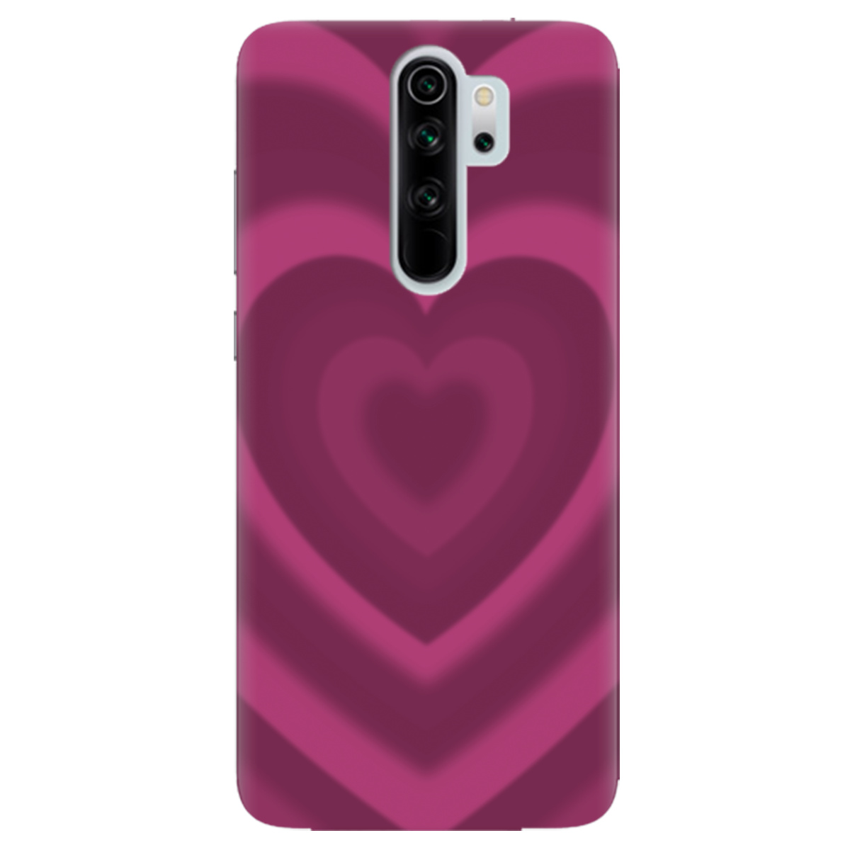 Чехол для Xiaomi Redmi Note 8 Pro Pink Heart - фото 1 - Чехлы для телефонов