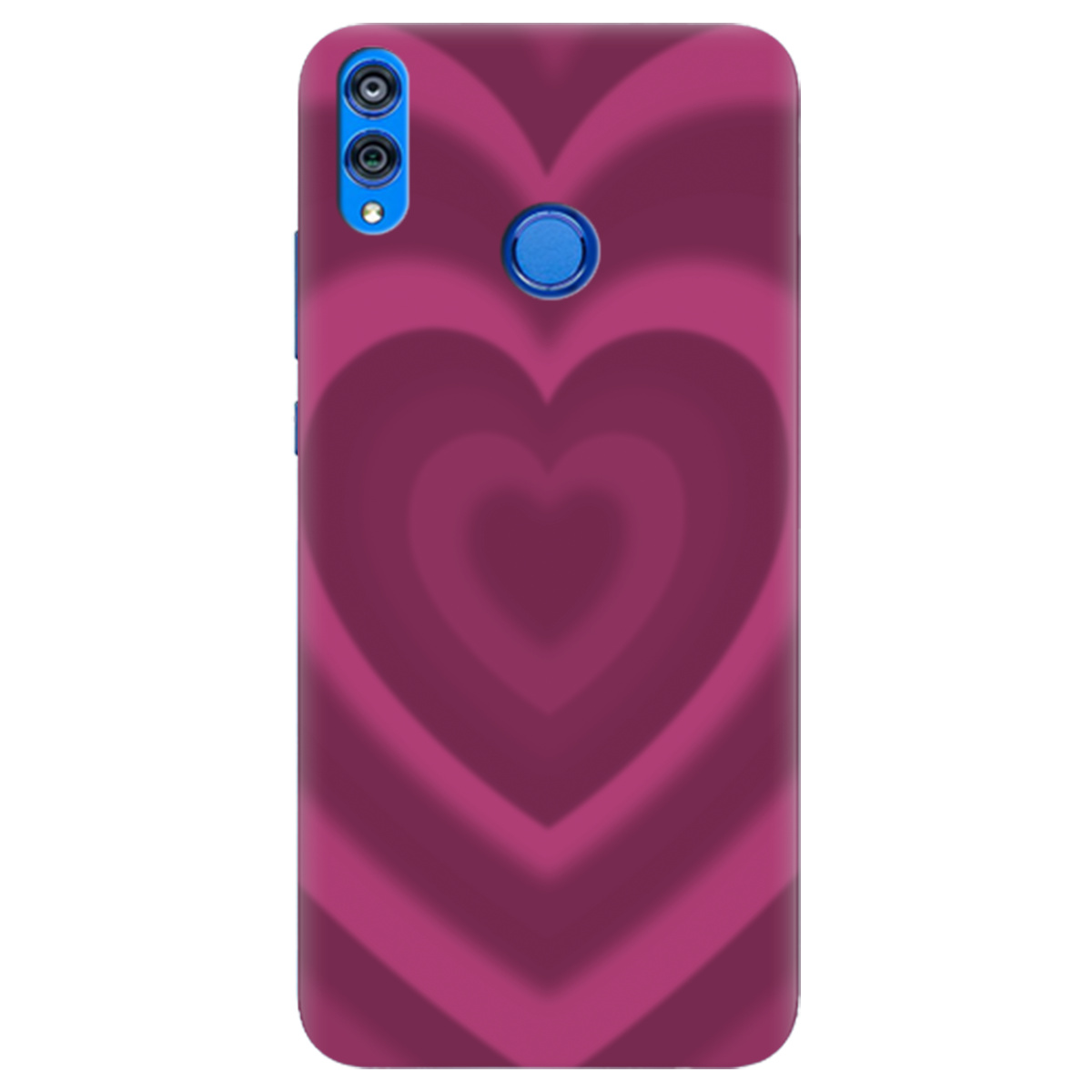 Чохол для Huawei Honor 8x Pink Heart - фото 1 - Чохли для телефонів