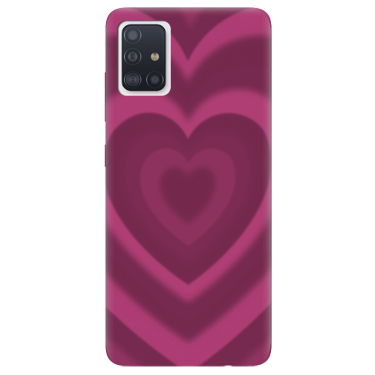 Чохол для Samsung Galaxy A51 Pink Heart - фото 1 Чохол для Samsung Galaxy A51 Pink Heart - фото 1 - Чохли для телефонів