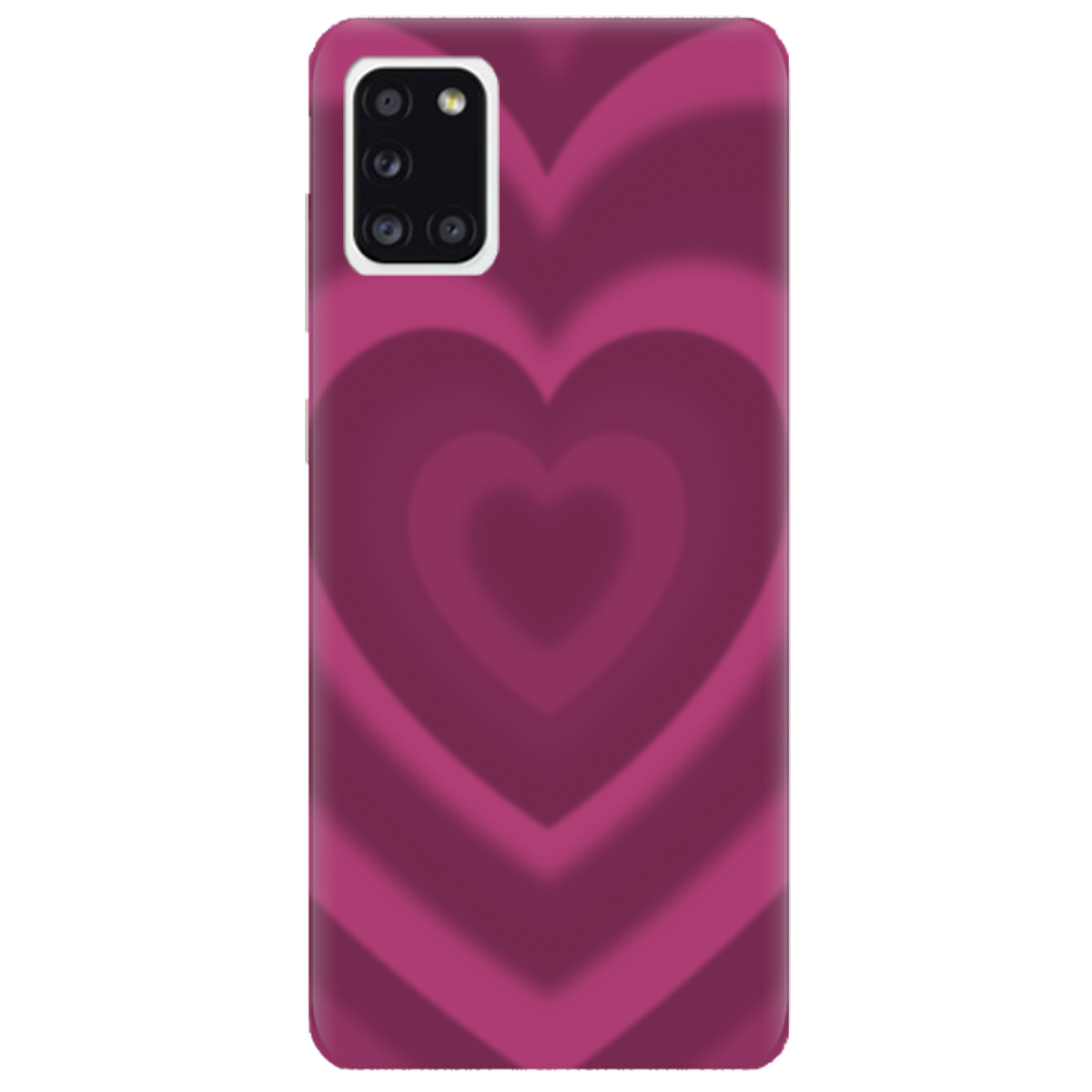 Чохол для Samsung Galaxy A31 Pink Heart - фото 1 - Чохли для телефонів