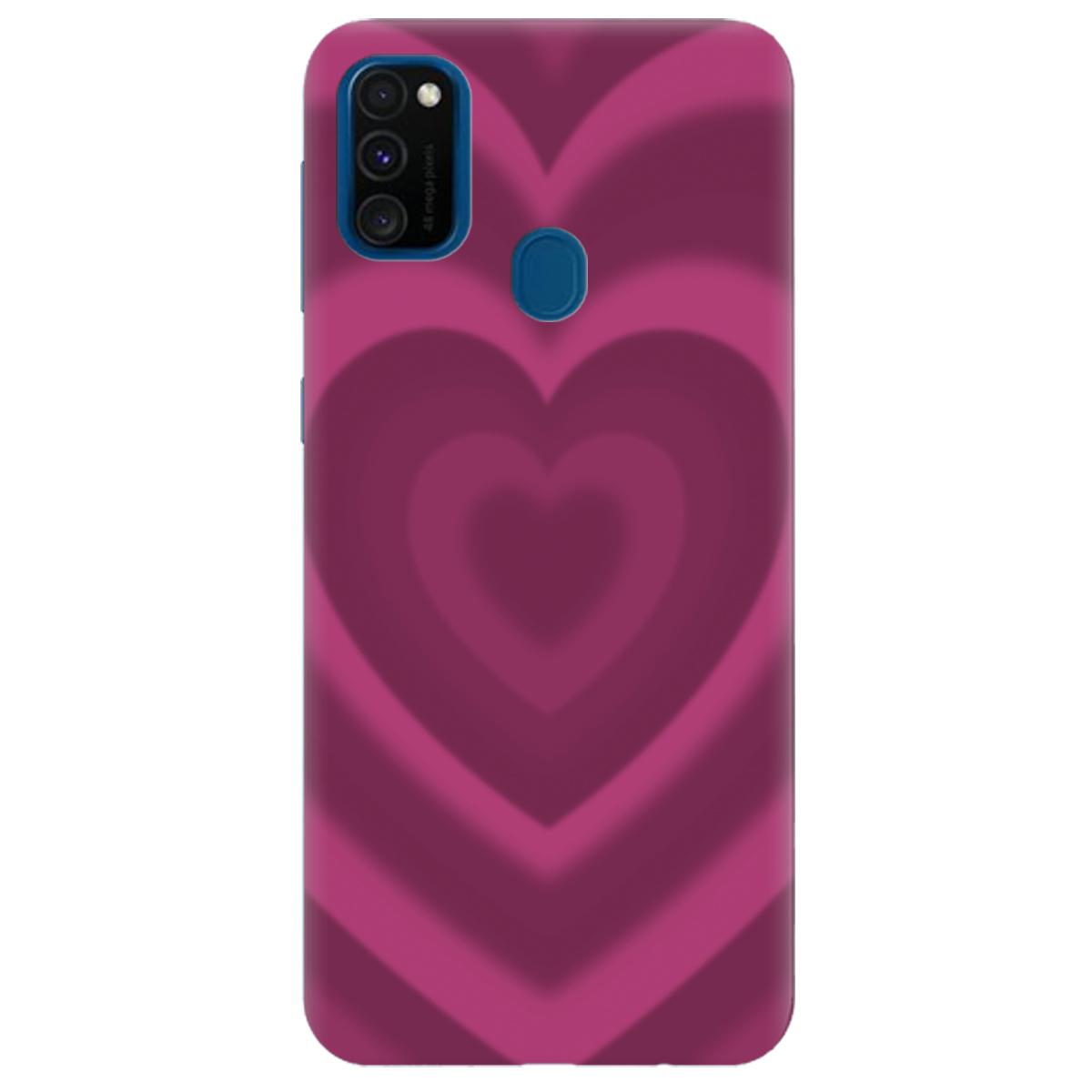 Чохол для Samsung Galaxy M21 Pink Heart - фото 1 Чохол для Samsung Galaxy M21 Pink Heart - фото 1 - Чохли для телефонів