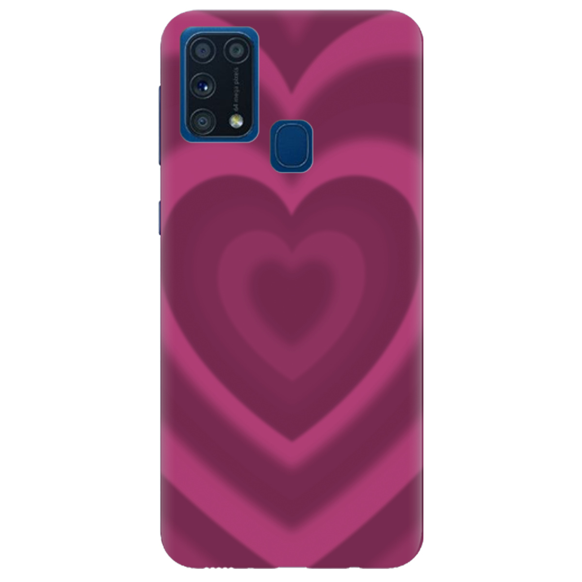 Чехол для Samsung Galaxy M31 Pink Heart - фото 1 Чехол для Samsung Galaxy M31 Pink Heart - фото 1 - Чехлы для телефонов