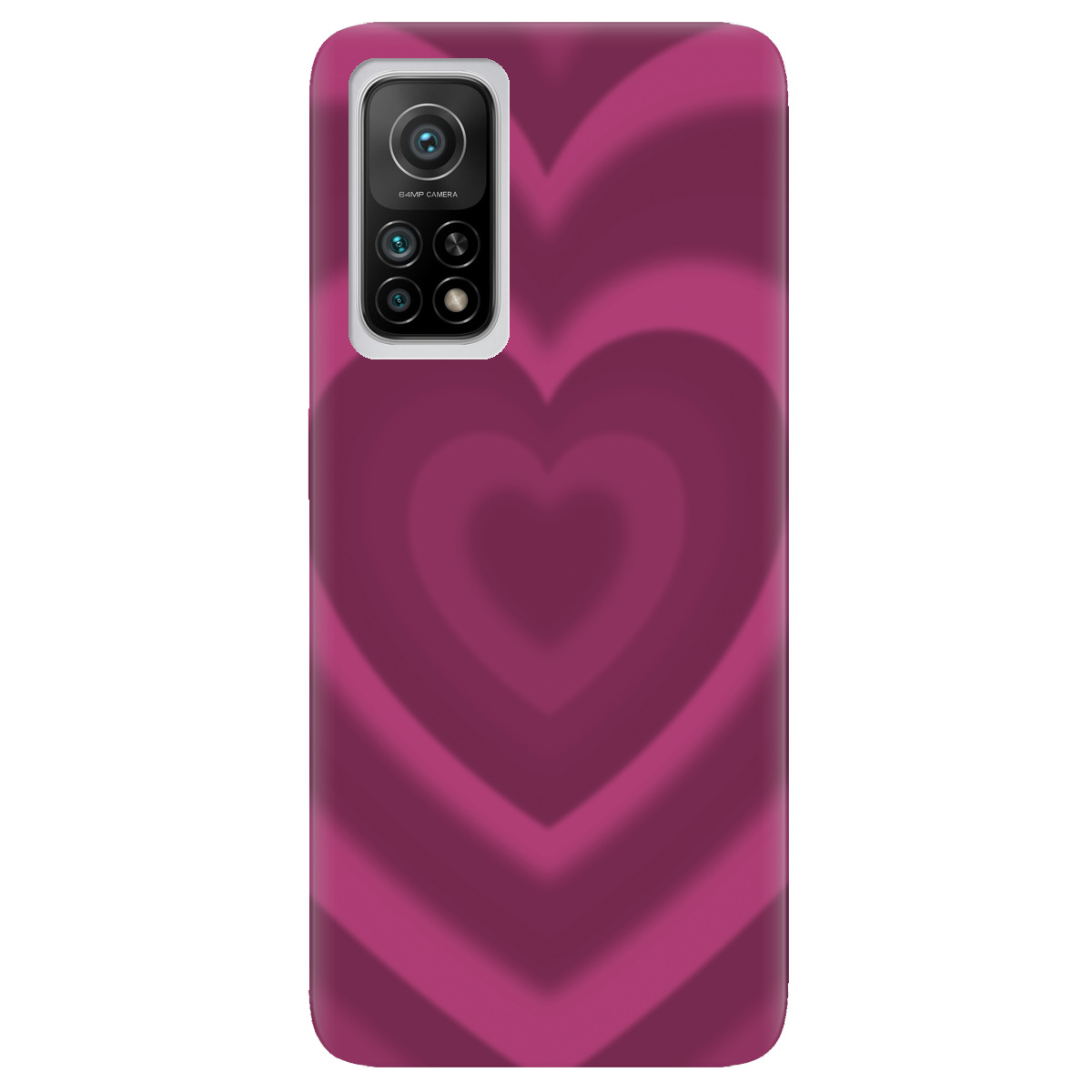 Чехол для Xiaomi Mi 10T/ Mi 10T Pro Pink Heart - фото 1 Чехол для Xiaomi Mi 10T/ Mi 10T Pro Pink Heart - фото 1 - Чехлы для телефонов