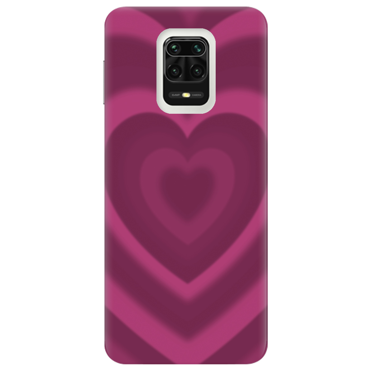 Чохол для Xiaomi Redmi Note 9s Pink Heart - фото 1 - Чохли для телефонів