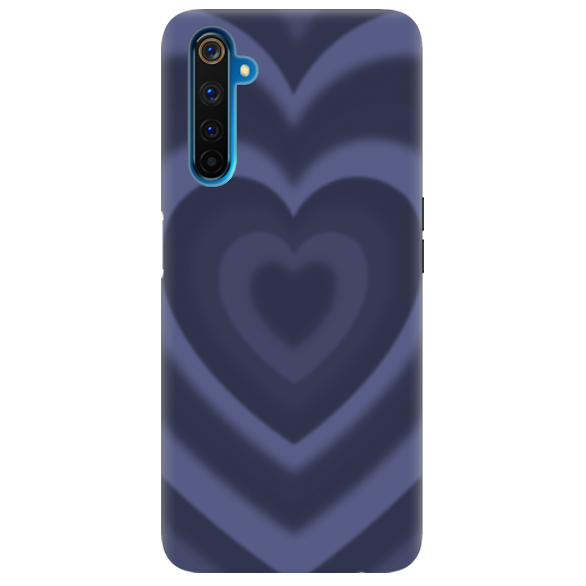 Чохол для Realme 6 Pro Purple Heart - фото 1 - Чохли для телефонів
