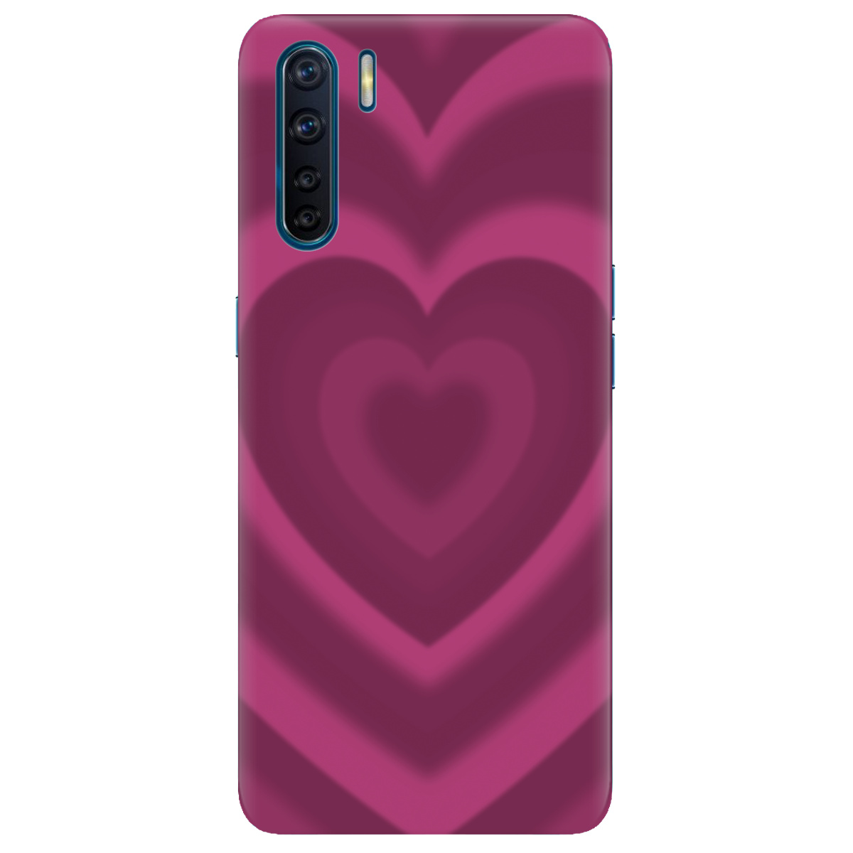 Чехол для Oppo Reno 3 Pink Heart - фото 1 Чехол для Oppo Reno 3 Pink Heart - фото 1 - Чехлы для телефонов
