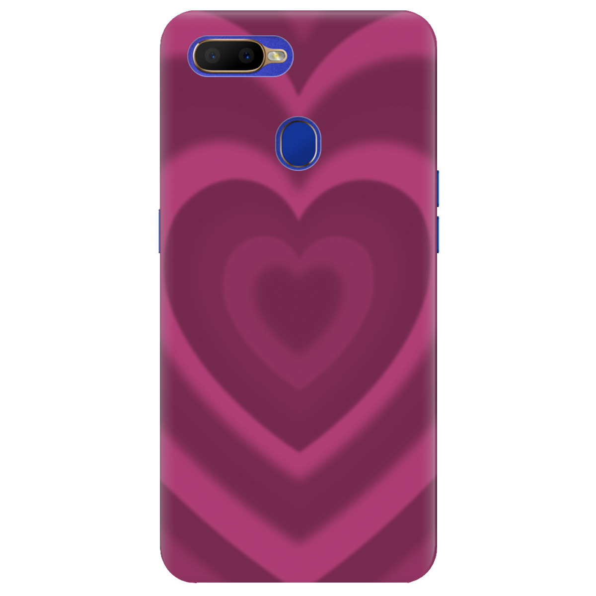 Чехол для Oppo A5s Pink Heart - фото 1 - Чехлы для телефонов