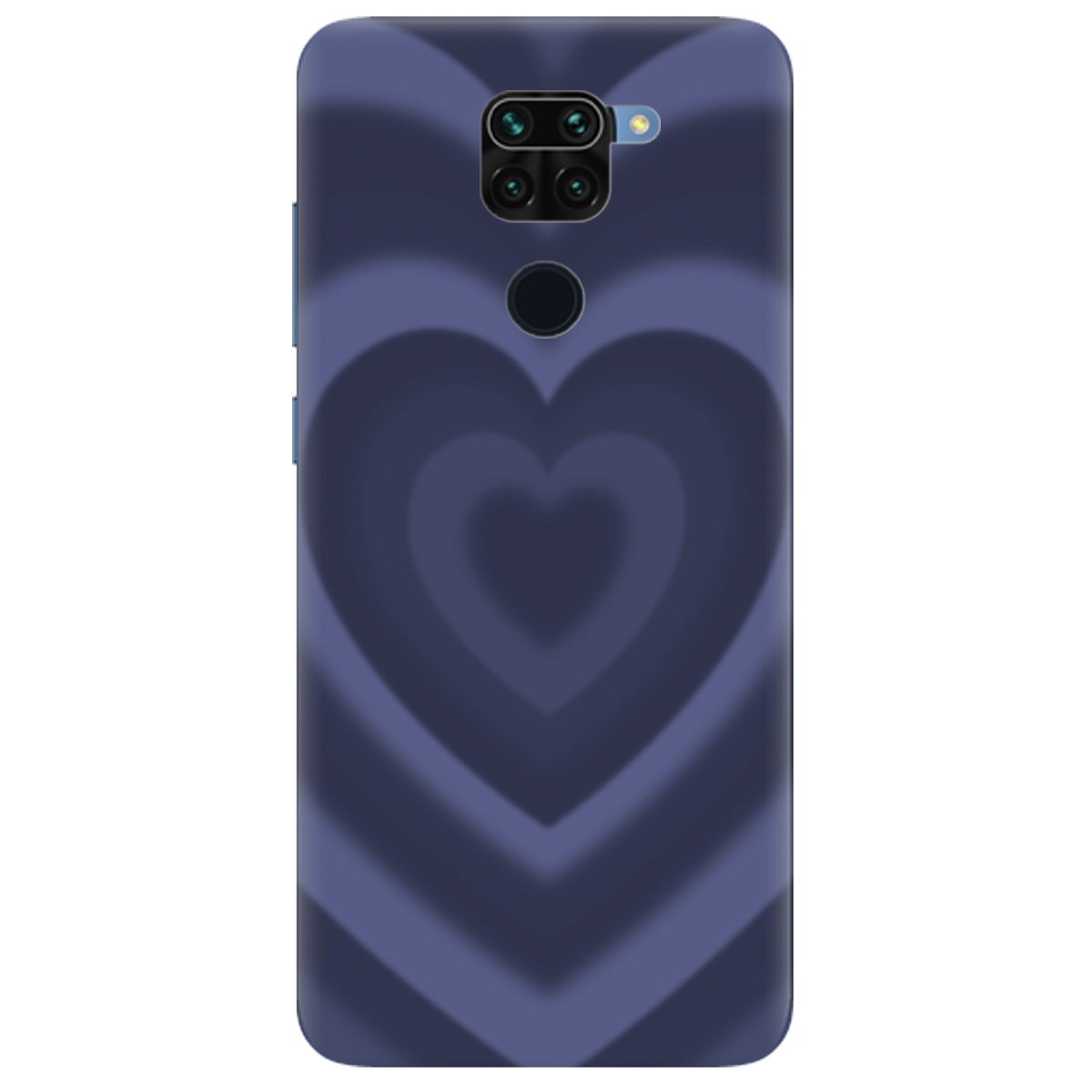 Чехол для Xiaomi Redmi Note 9 Purple Heart - фото 1 - Чехлы для телефонов