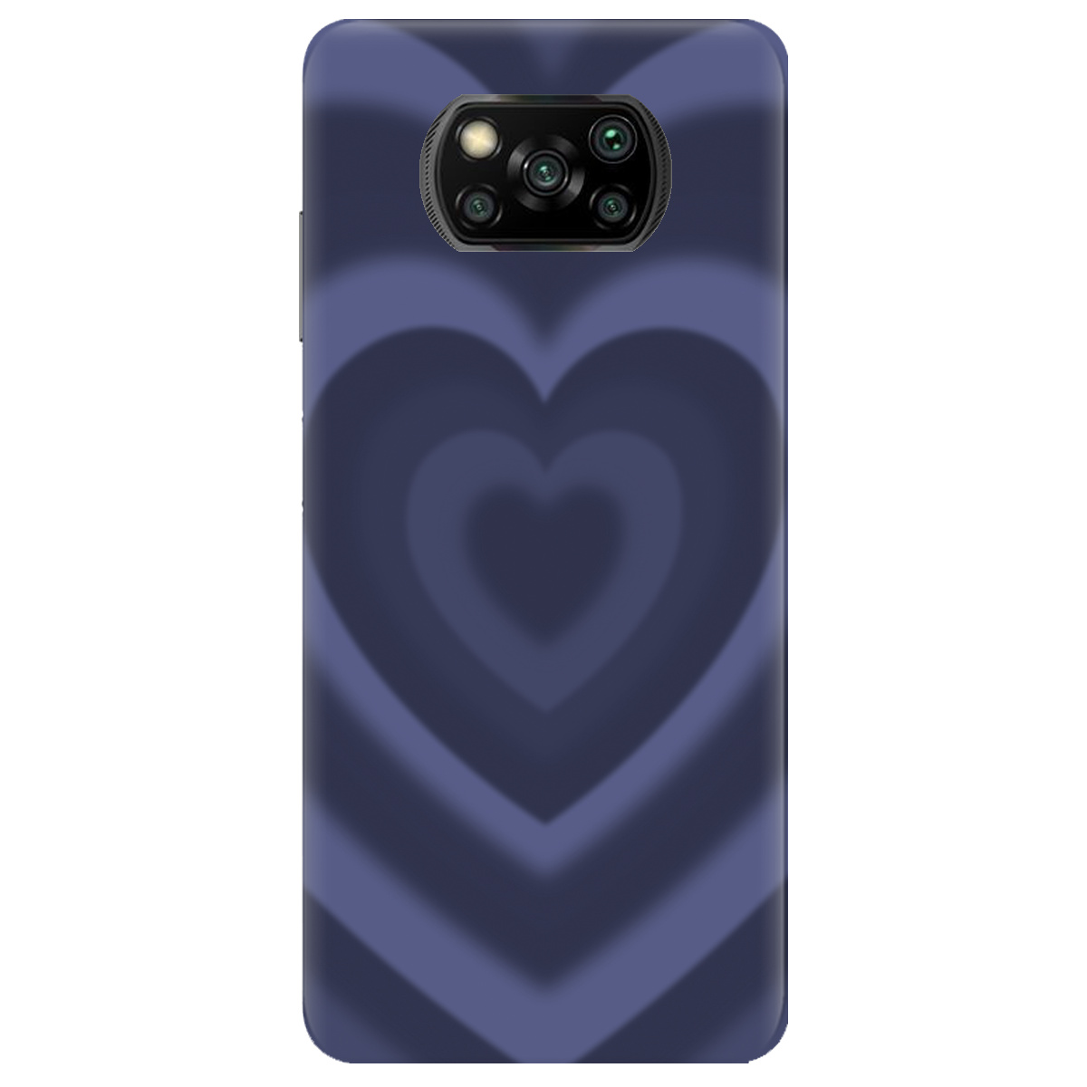 Чехол для Xiaomi Poco X3 Purple Heart - фото 1 Чехол для Xiaomi Poco X3 Purple Heart - фото 1 - Чехлы для телефонов