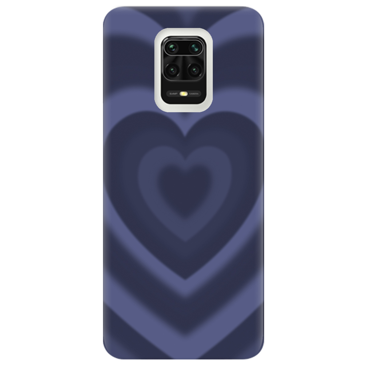 Чехол для Xiaomi Redmi Note 9 Pro Purple Heart - фото 1 - Чехлы для телефонов