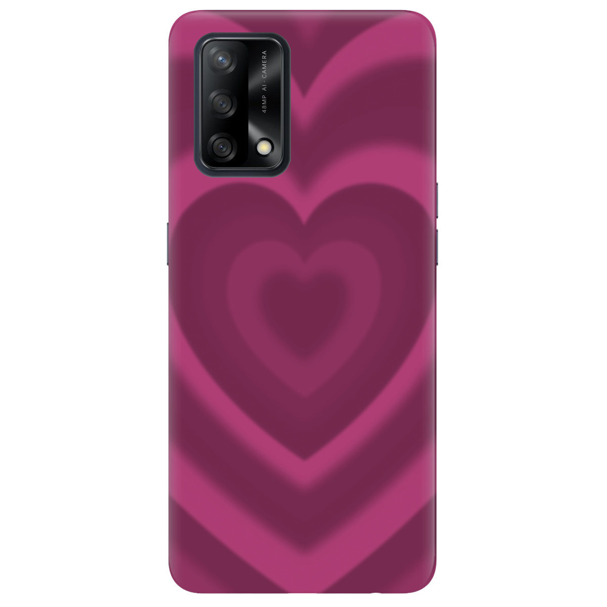Чохол для Oppo A74 4G Pink Heart - фото 1 Чохол для Oppo A74 4G Pink Heart - фото 1 - Чохли для телефонів