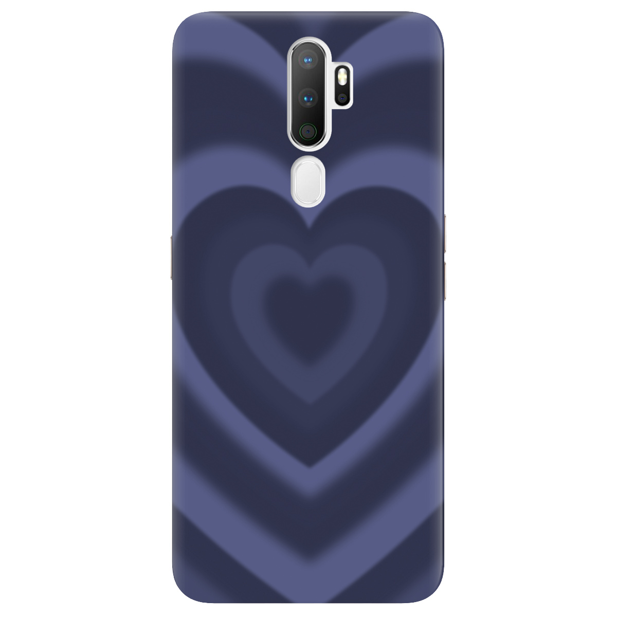 Чехол для Oppo A5 2020/A9 2020 Purple Heart - фото 1 - Чехлы для телефонов