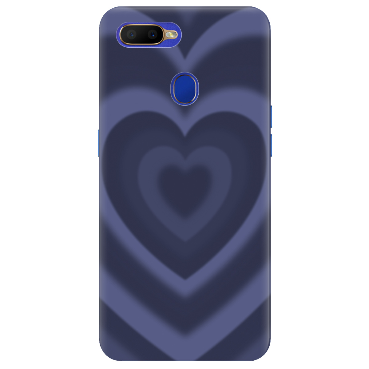 Чехол для Oppo A5s Purple Heart - фото 1 - Чехлы для телефонов