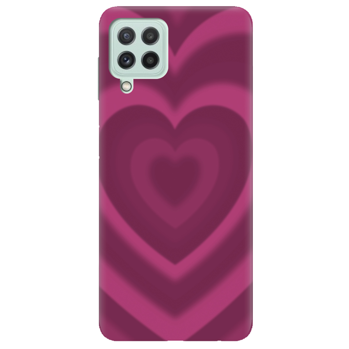 Чехол для Samsung Galaxy M22 Pink Heart - фото 1 Чехол для Samsung Galaxy M22 Pink Heart - фото 1 - Чехлы для телефонов