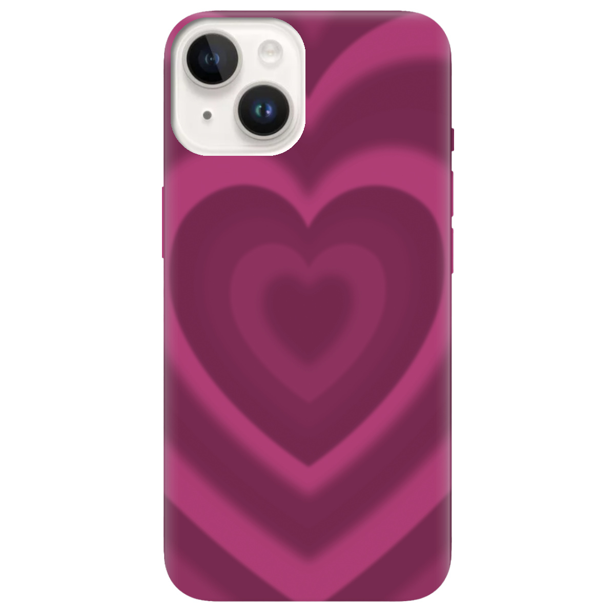 Чохол для Apple iPhone 14 Pink Heart - фото 1 Чохол для Apple iPhone 14 Pink Heart - фото 1 - Чохли для телефонів
