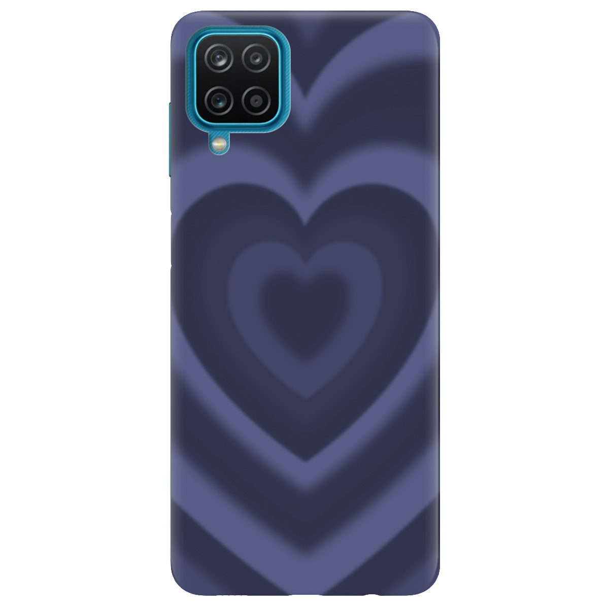 Чехол для Samsung Galaxy A12 4G Purple Heart - фото 1 Чехол для Samsung Galaxy A12 4G Purple Heart - фото 1 - Чехлы для телефонов