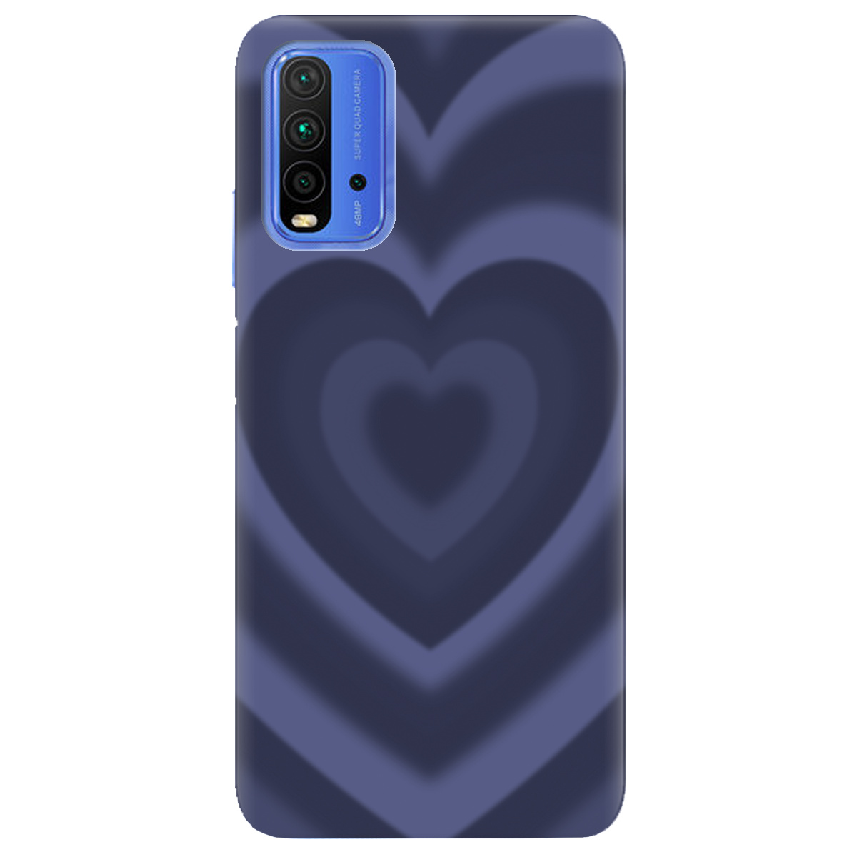 Чохол для Xiaomi Redmi 9T Purple Heart - фото 1 - Чохли для телефонів