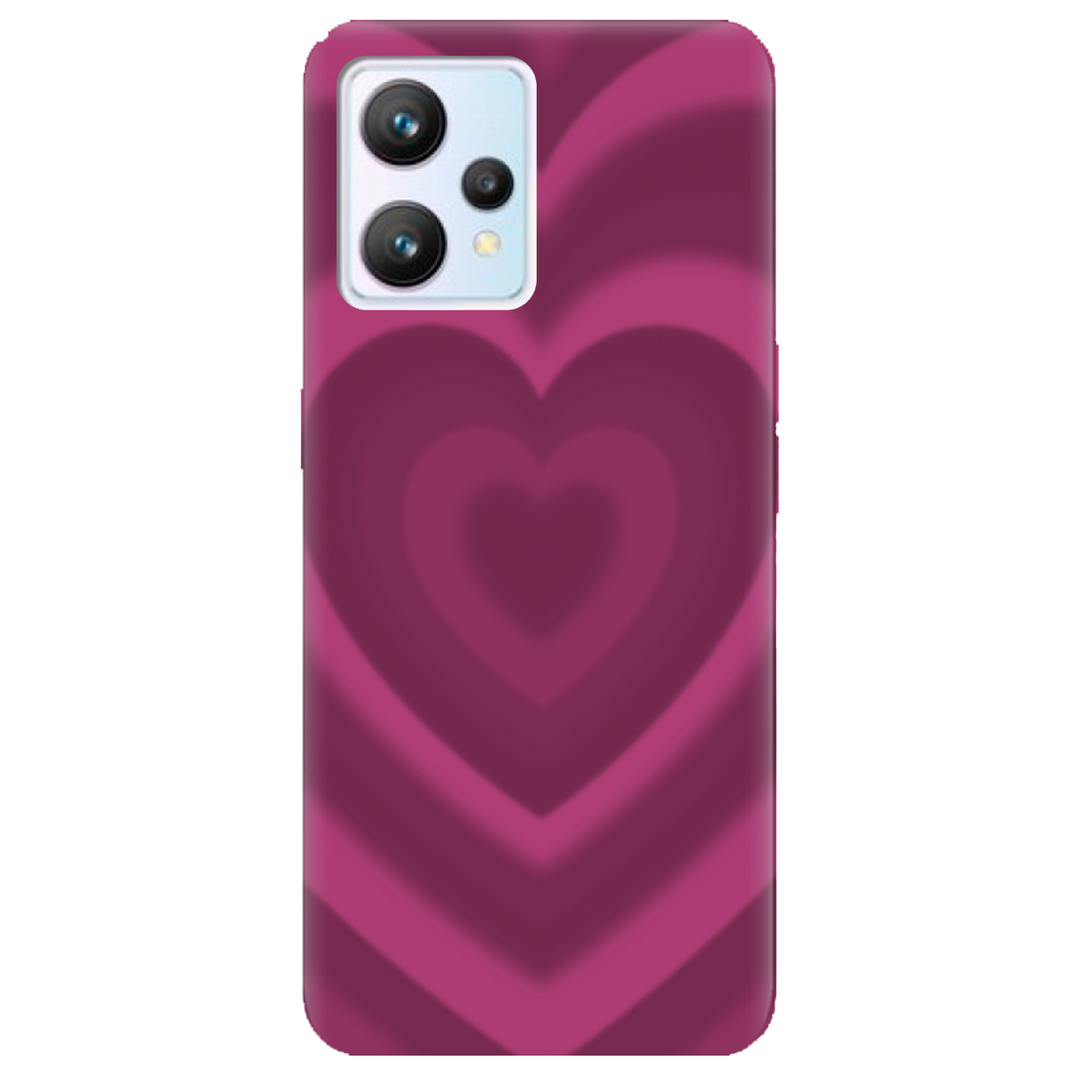 Чохол для Realme 9 Pink Heart - фото 1 - Чохли для телефонів