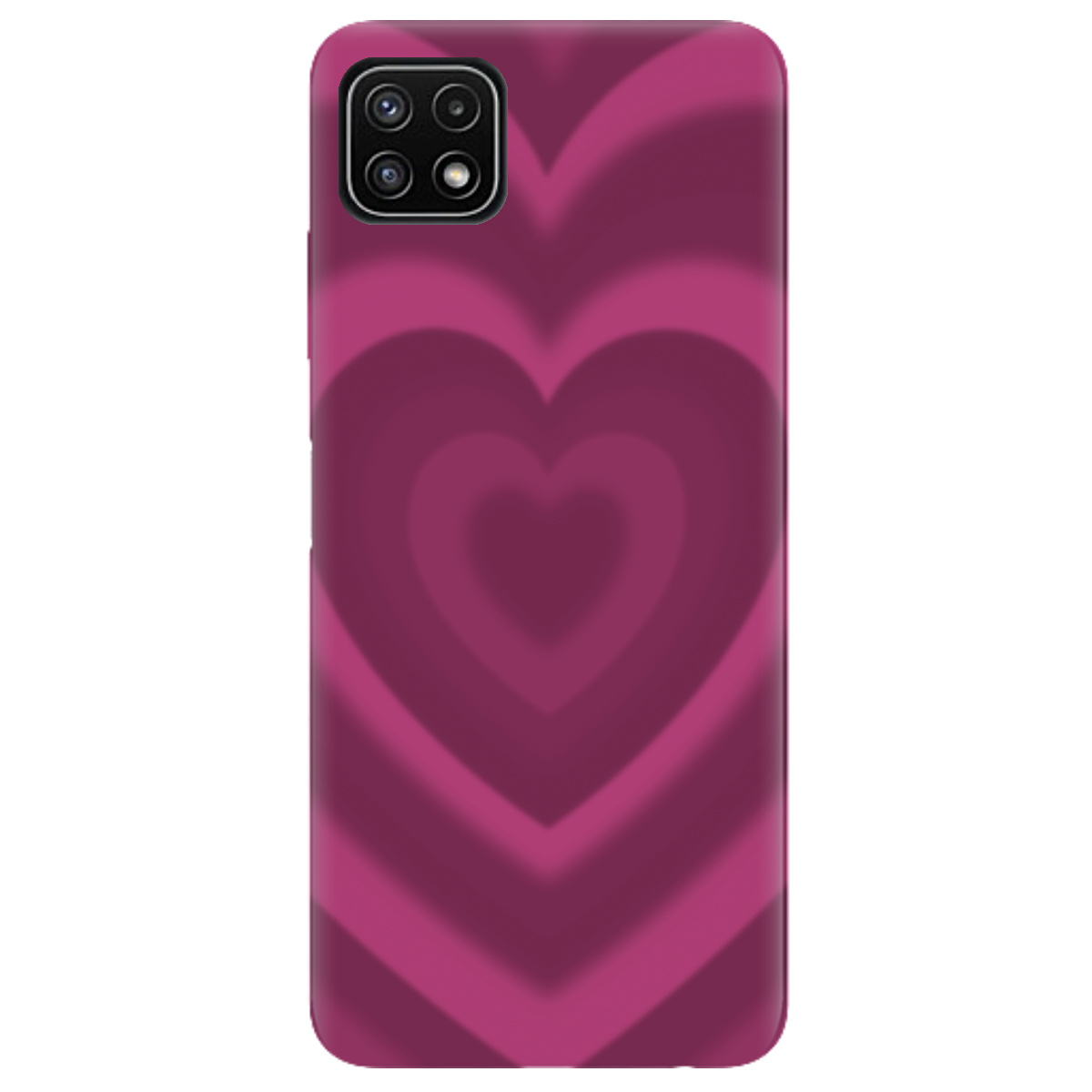 Чехол для Samsung Galaxy A22 5G Pink Heart - фото 1 - Чехлы для телефонов