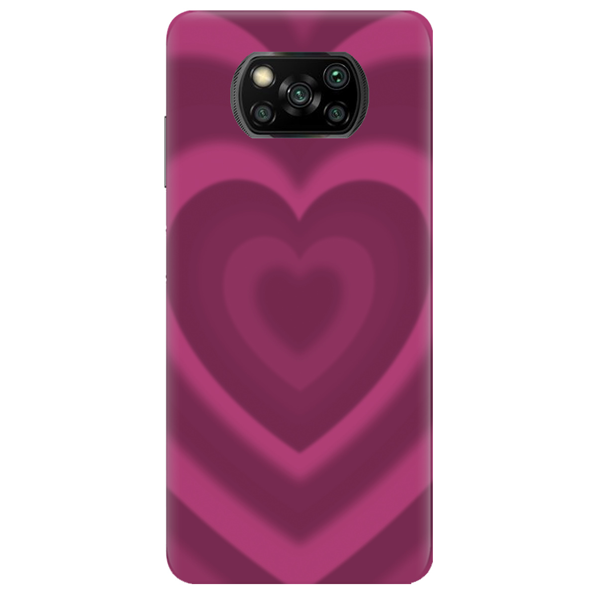 Чохол для Xiaomi Poco X3 Pro Pink Heart - фото 1 - Чохли для телефонів