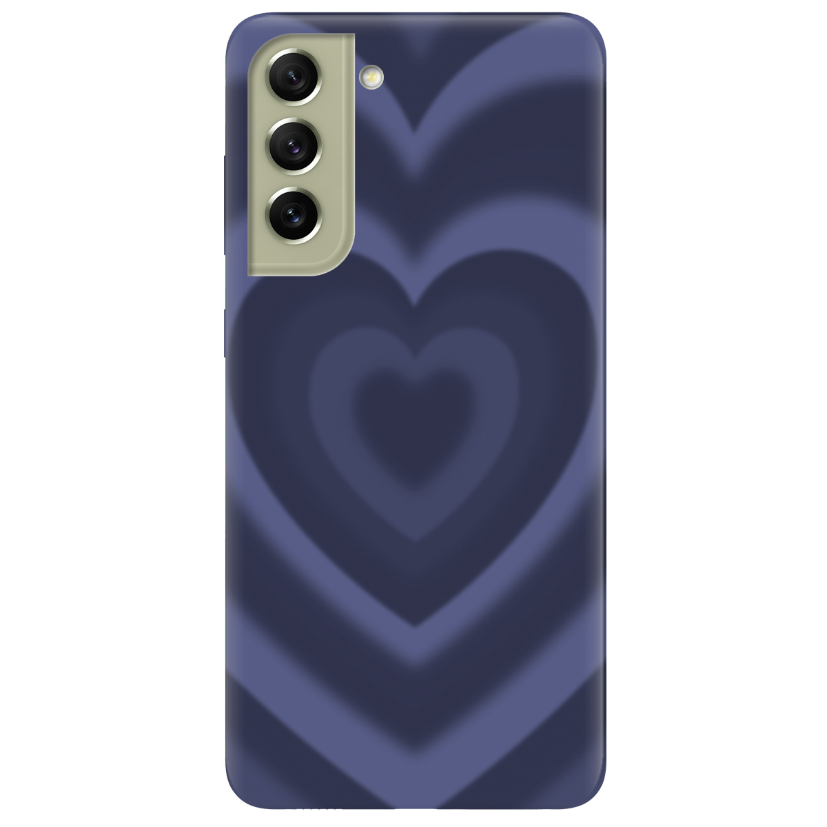 Чехол для Samsung Galaxy S21 FE Purple Heart - фото 1 - Чехлы для телефонов