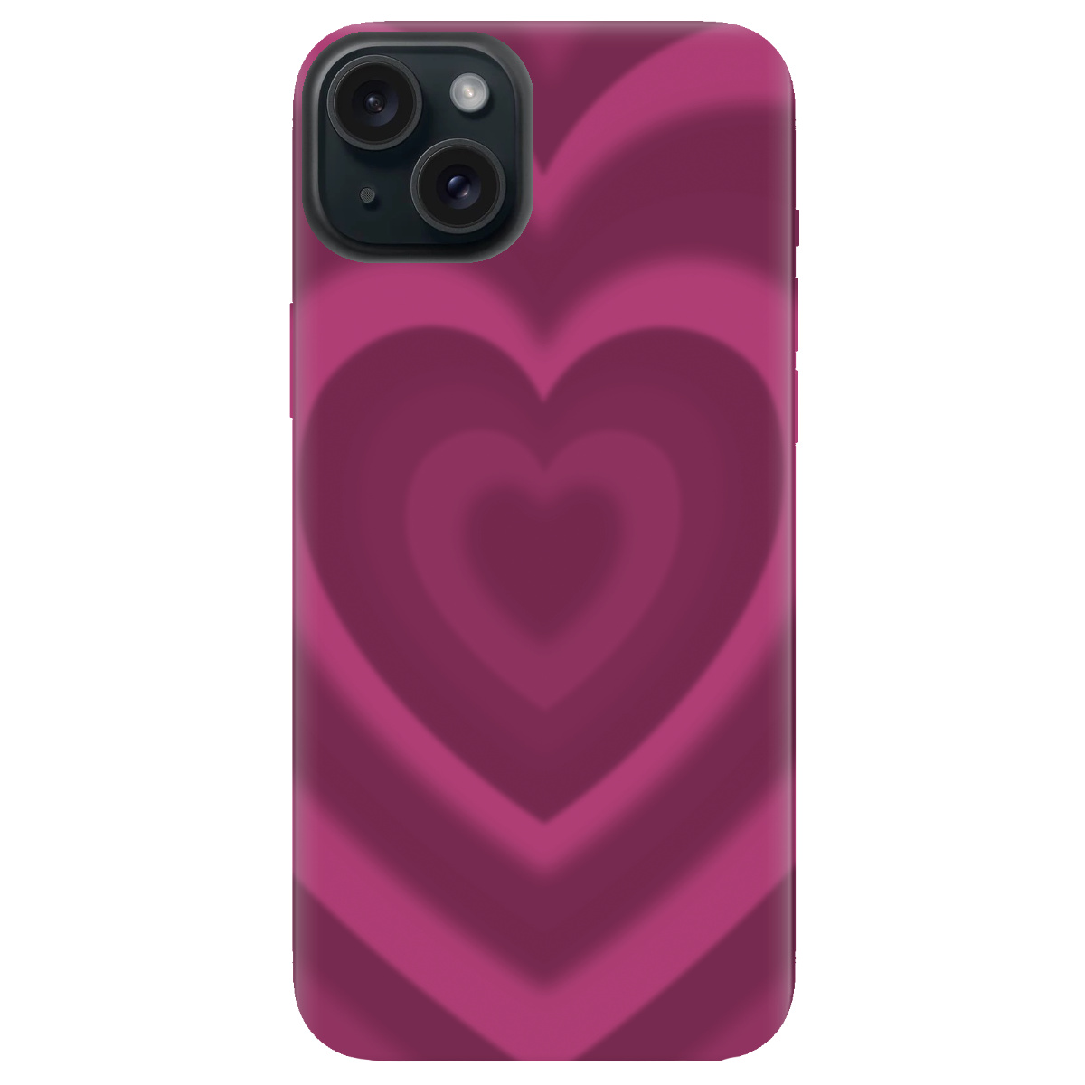 Чохол для Apple iPhone 15 Plus Pink Heart - фото 1 Чохол для Apple iPhone 15 Plus Pink Heart - фото 1 - Чохли для телефонів