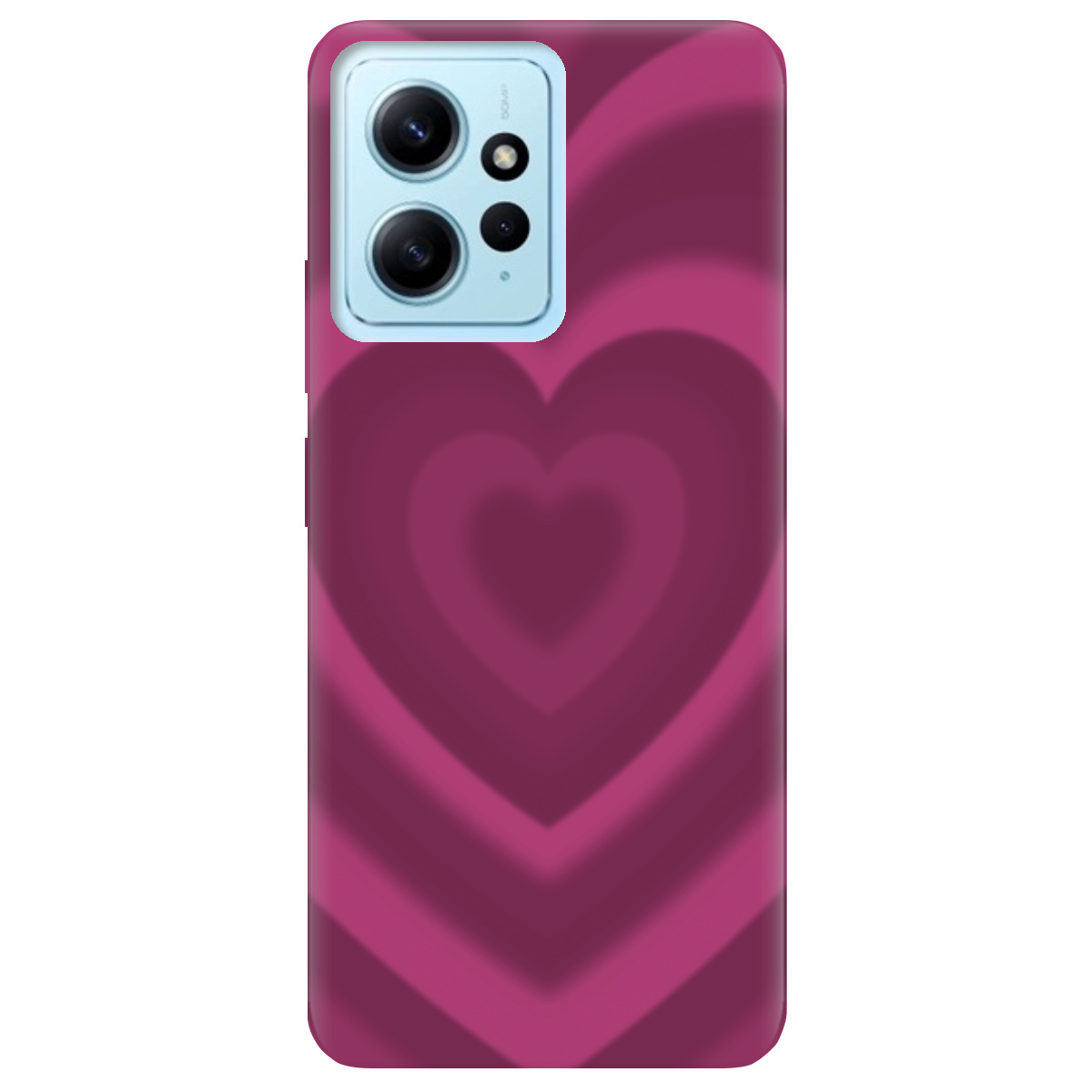 Чехол для Xiaomi Redmi Note 12 4G Pink Heart - фото 1 - Чехлы для телефонов