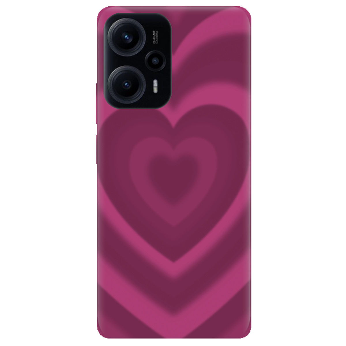 Чохол для Xiaomi Poco F5 Pink Heart - фото 1 - Чохли для телефонів