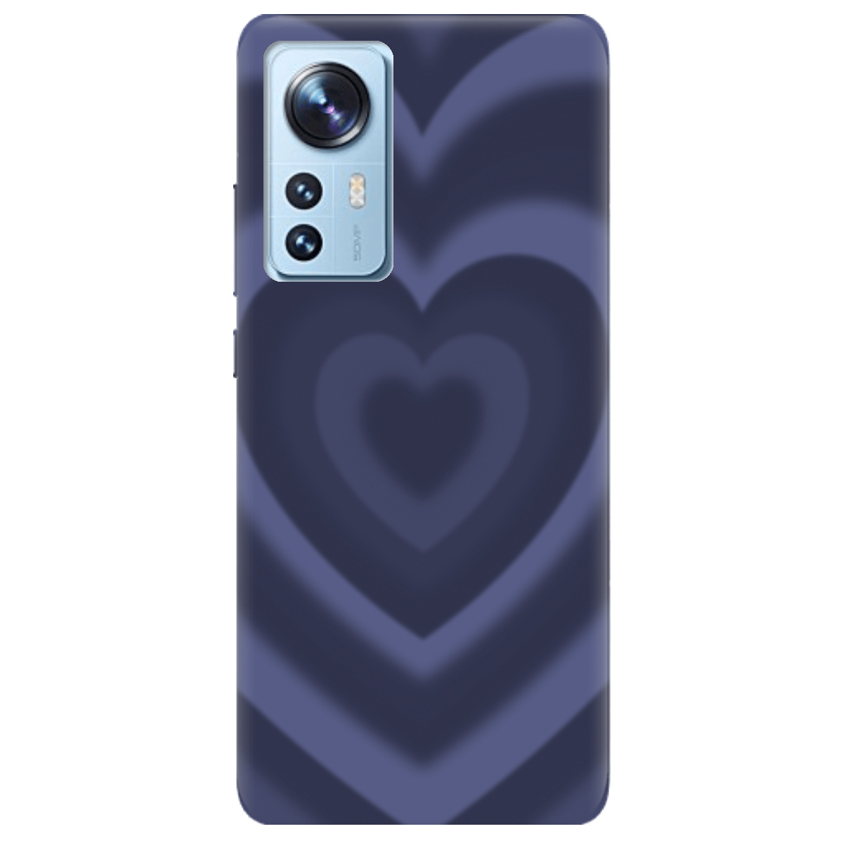 Чехол для Xiaomi 12 Purple Heart - фото 1 - Чехлы для телефонов