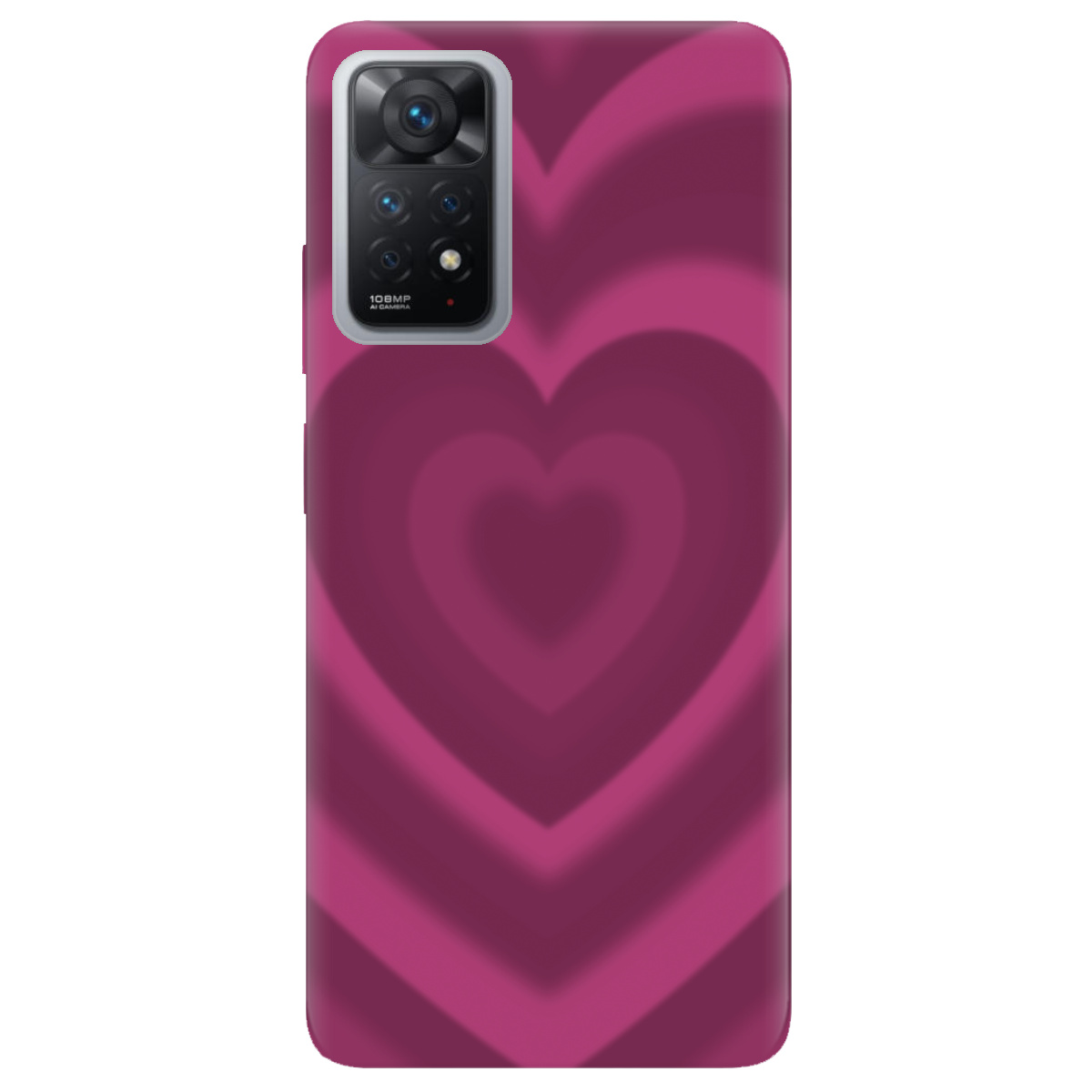 Чохол для Xiaomi Redmi Note 12 Pro 4G Pink Heart - фото 1 - Чохли для телефонів