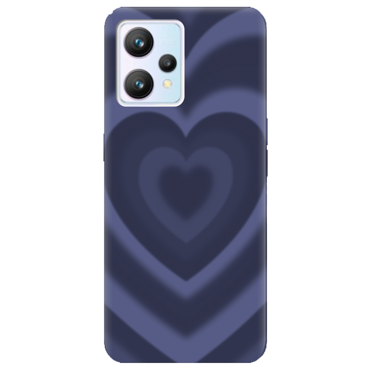 Чохол для Realme 9 Purple Heart - фото 1 Чохол для Realme 9 Purple Heart - фото 1 - Чохли для телефонів