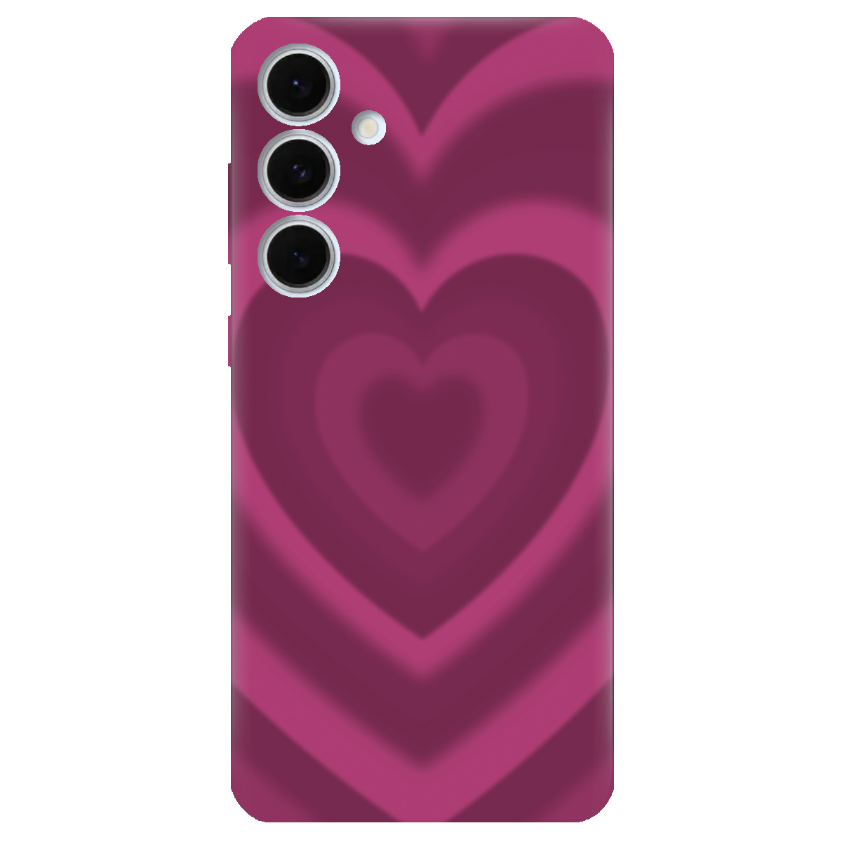 Чохол для Samsung Galaxy S24 FE Pink Heart - фото 1 - Чохли для телефонів