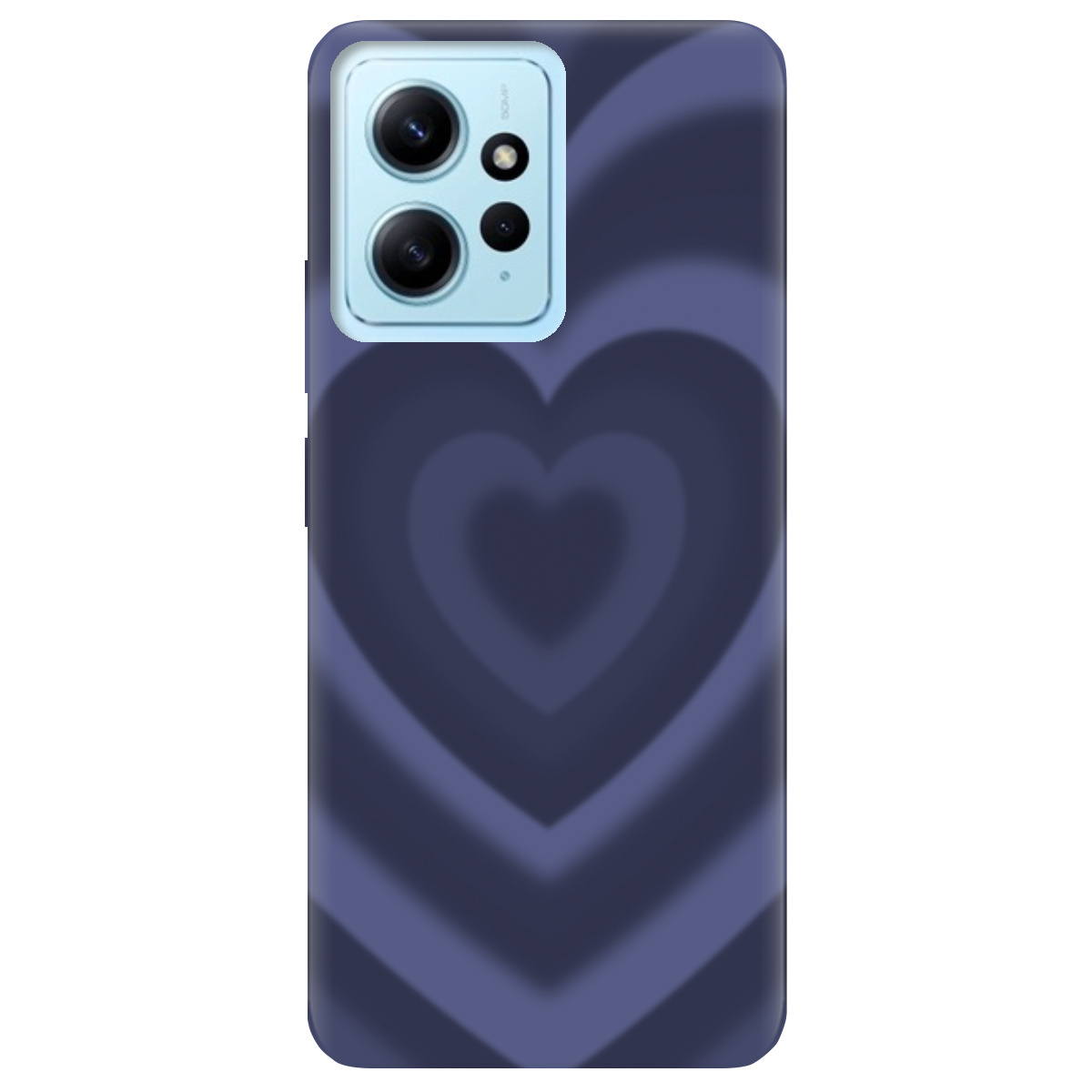 Чехол для Xiaomi Redmi Note 12 4G Purple Heart - фото 1 - Чехлы для телефонов