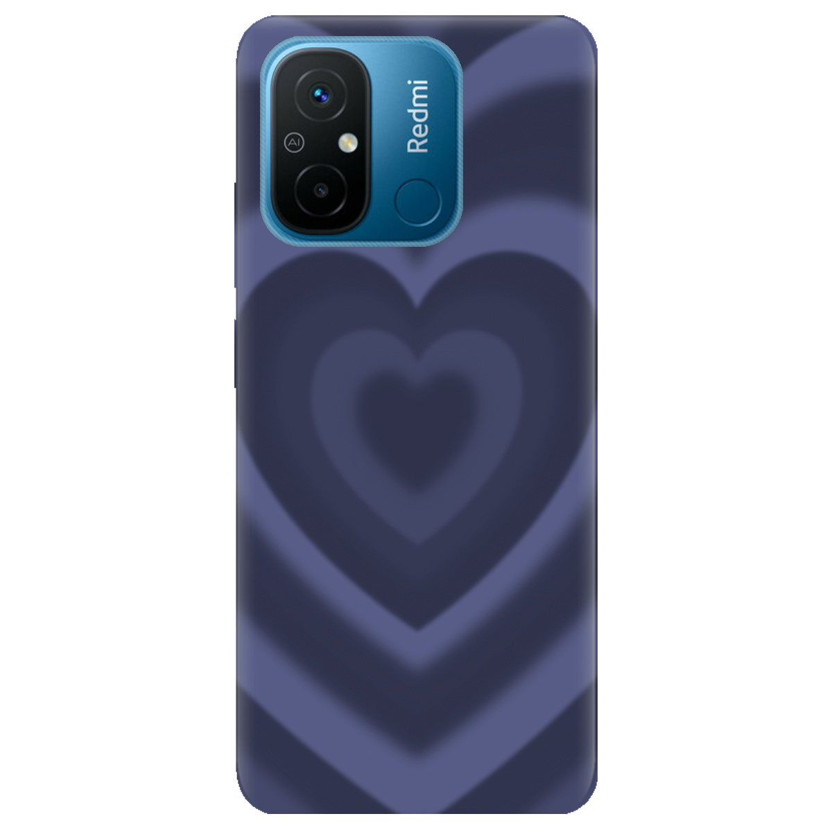 Чехол для Xiaomi Redmi 12C Purple Heart - фото 1 Чехол для Xiaomi Redmi 12C Purple Heart - фото 1 - Чехлы для телефонов