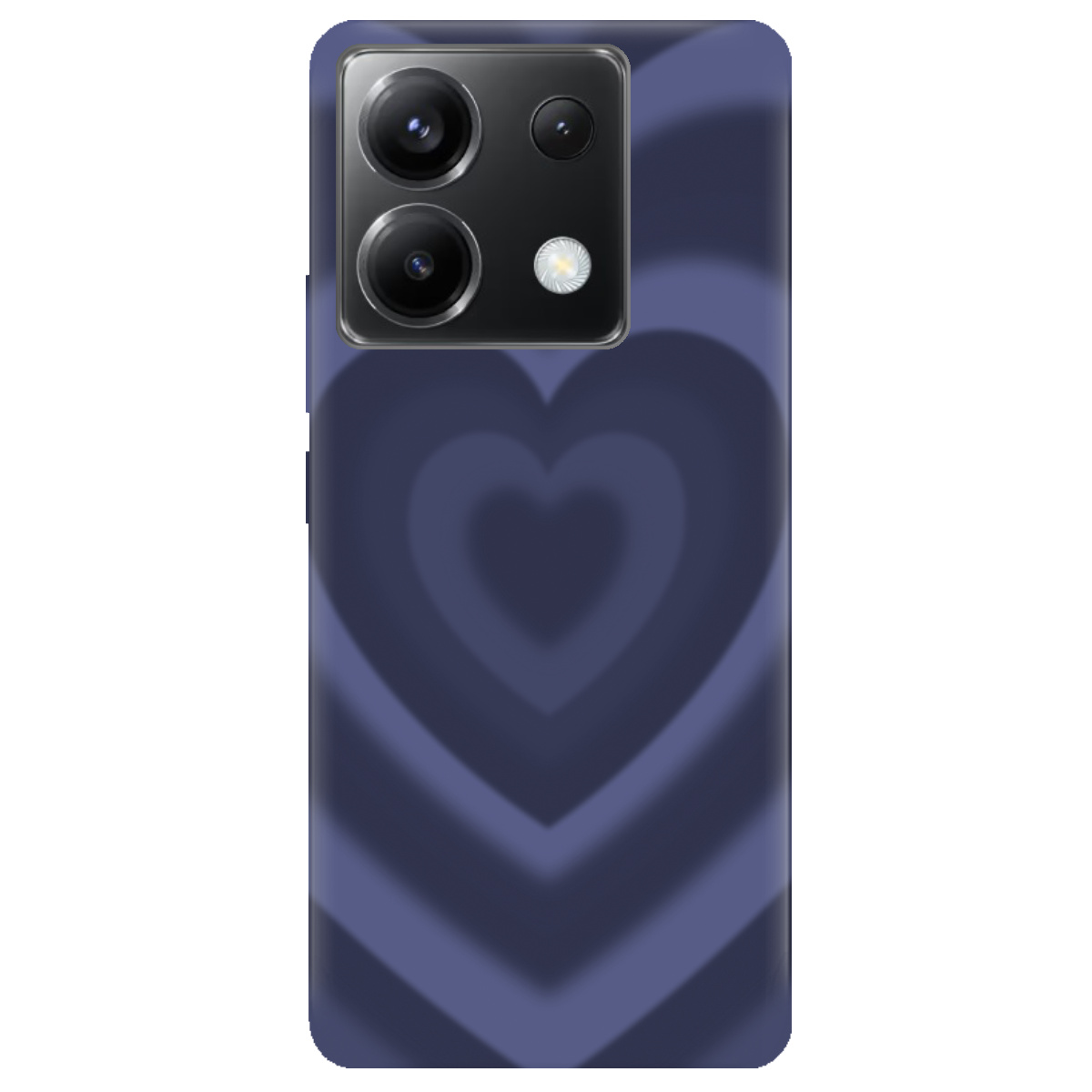 Чохол для Xiaomi Poco X6 Purple Heart - фото 1 - Чохли для телефонів