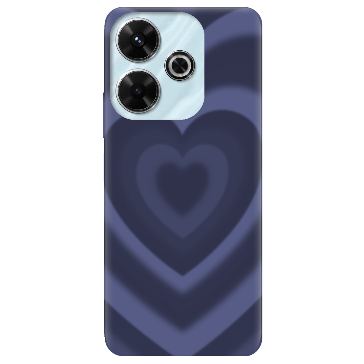 Чохол для Xiaomi Poco M6 4G Purple Heart - фото 1 - Чохли для телефонів