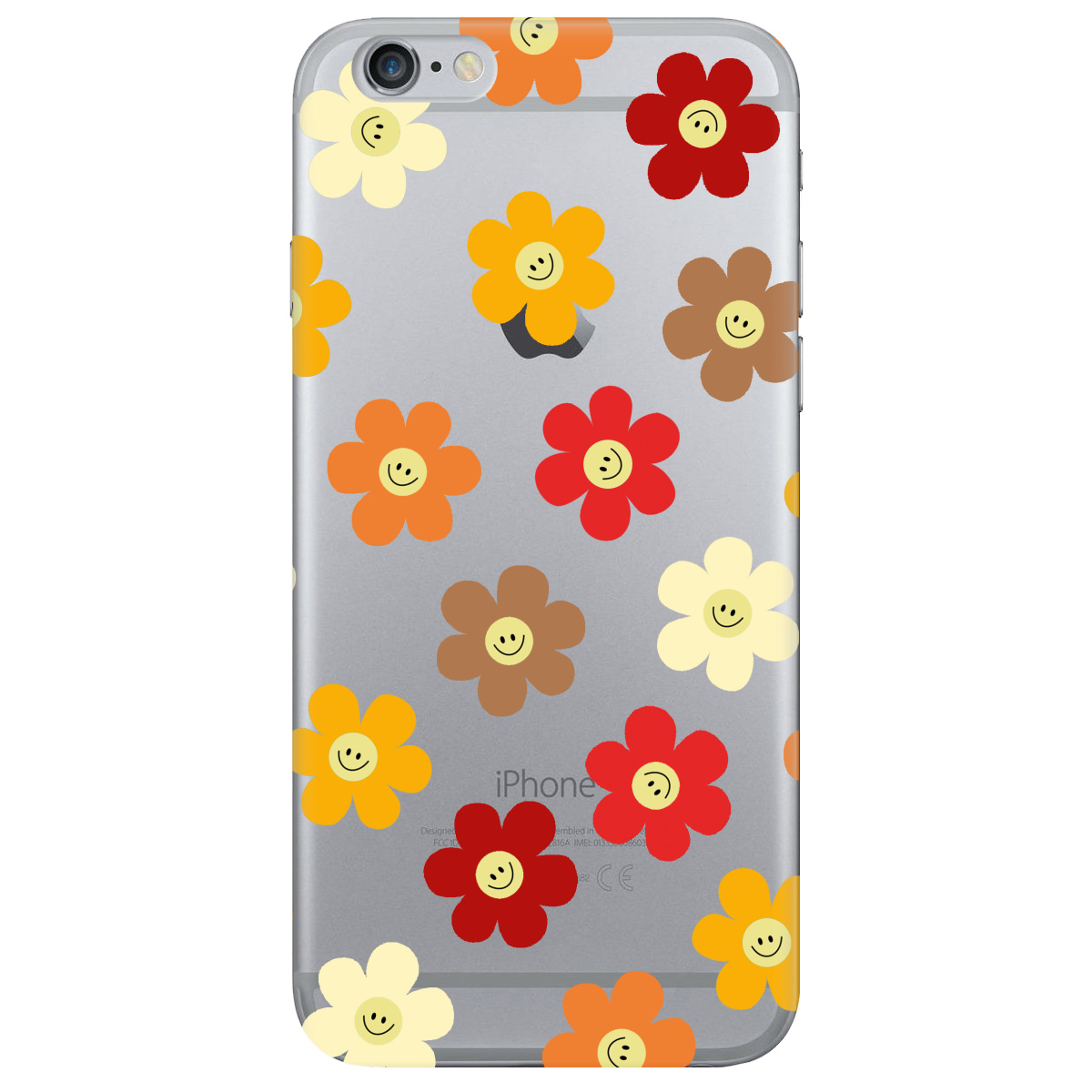 Чохол для Apple iPhone 6 Plus / 6S Plus Smiley Garden - фото 1 Чохол для Apple iPhone 6 Plus / 6S Plus Smiley Garden - фото 1 - Чохли для телефонів