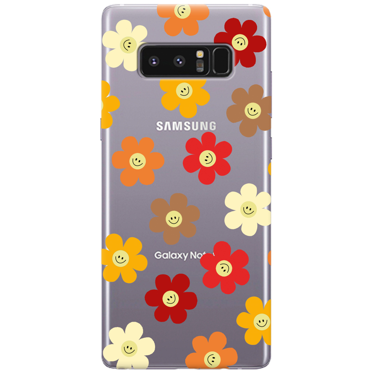 Чохол для Samsung Galaxy Note 8 Smiley Garden - фото 1 Чохол для Samsung Galaxy Note 8 Smiley Garden - фото 1 - Чохли для телефонів