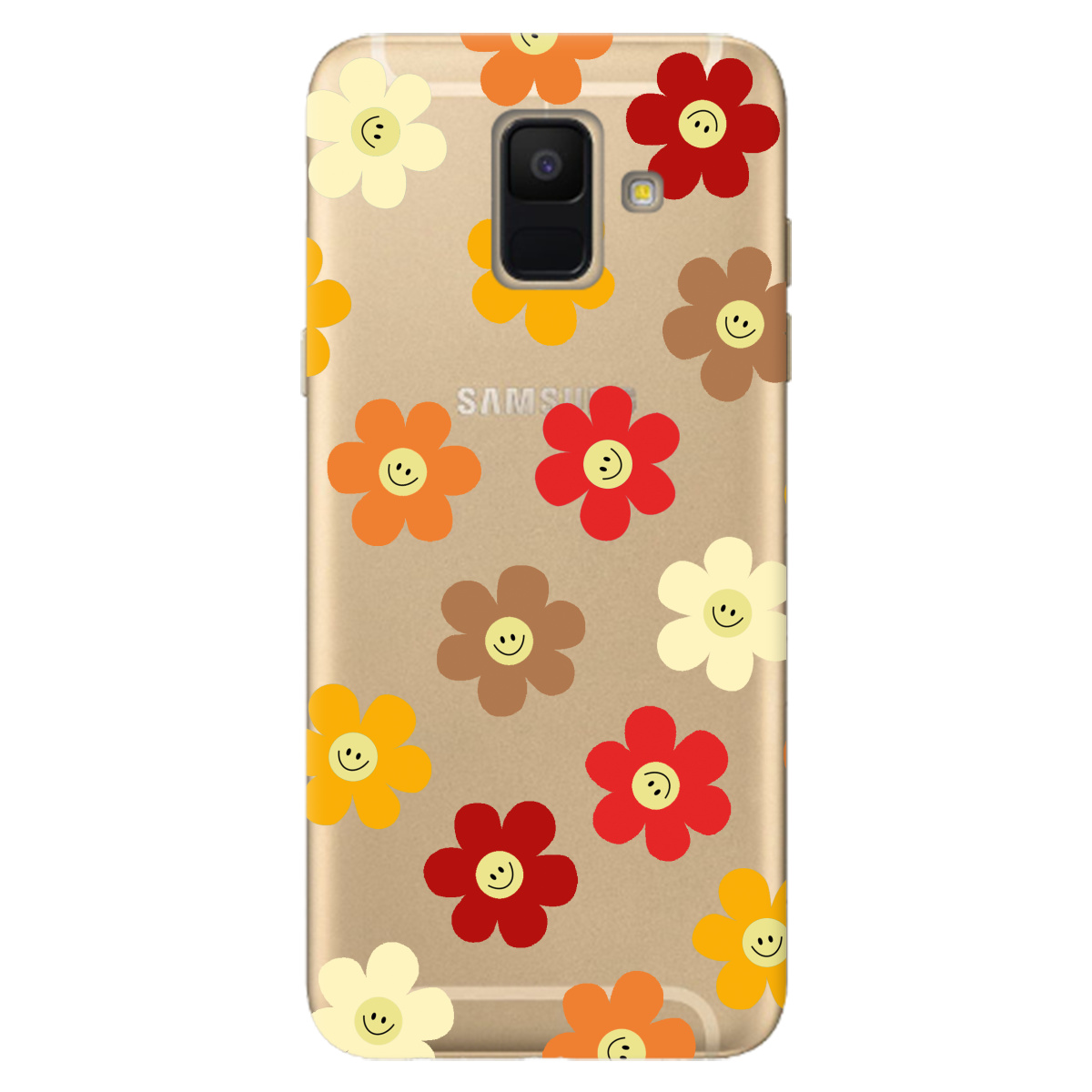 Чохол для Samsung Galaxy A6 2018 Smiley Garden - фото 1 Чохол для Samsung Galaxy A6 2018 Smiley Garden - фото 1 - Чохли для телефонів