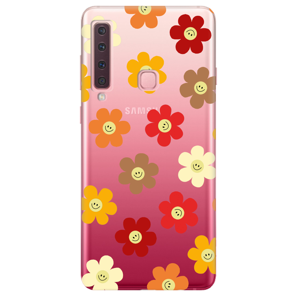 Чохол для Samsung Galaxy A9 2018 Smiley Garden - фото 1 Чохол для Samsung Galaxy A9 2018 Smiley Garden - фото 1 - Чохли для телефонів