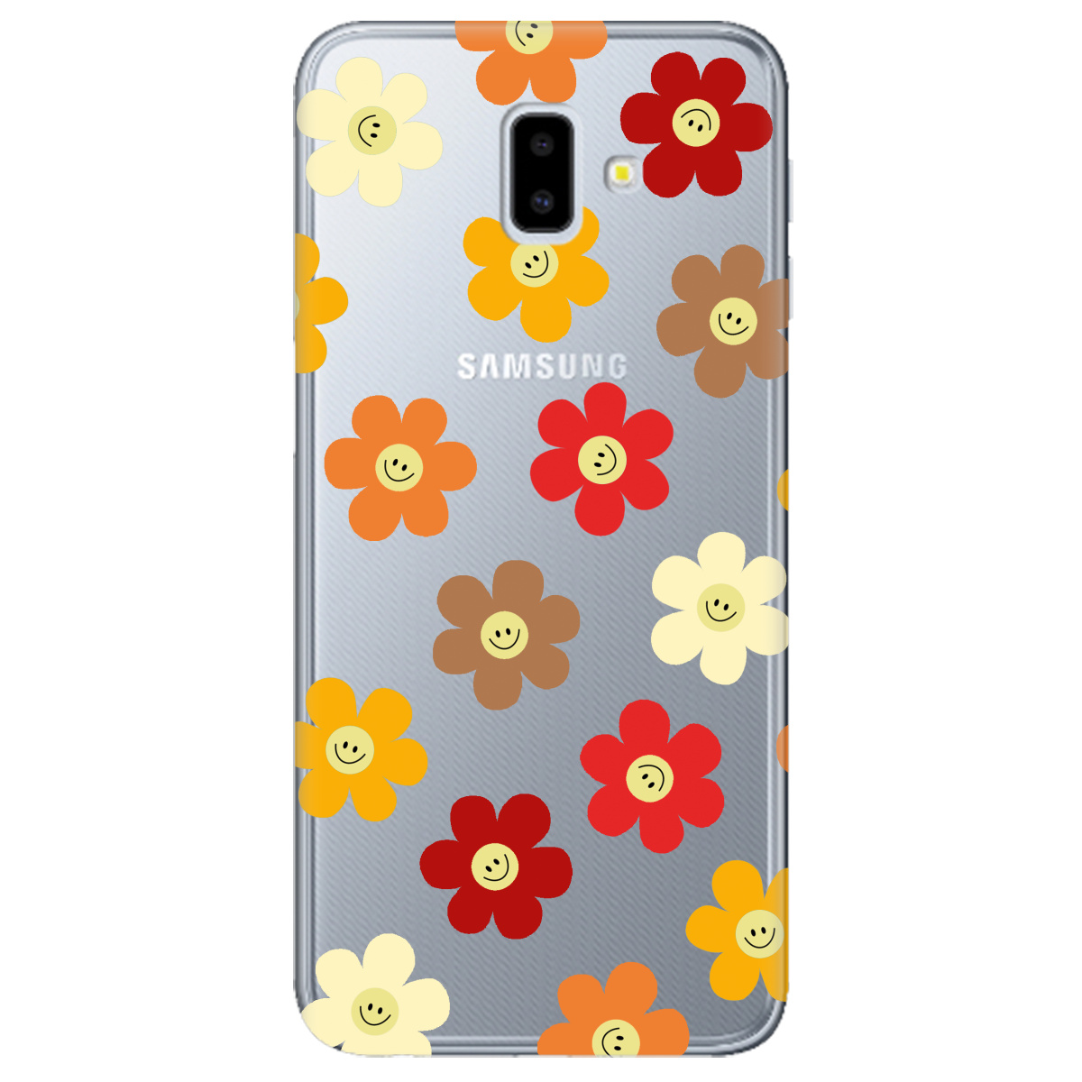 Чохол для Samsung Galaxy J6 Plus 2018 Smiley Garden - фото 1 Чохол для Samsung Galaxy J6 Plus 2018 Smiley Garden - фото 1 - Чохли для телефонів