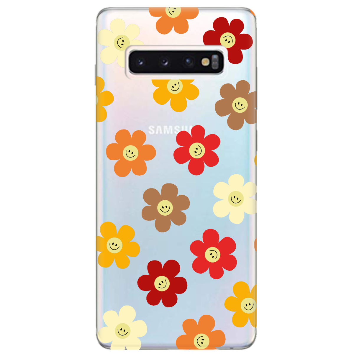 Чехол для Samsung Galaxy S10 Smiley Garden - фото 1 - Чехлы для телефонов