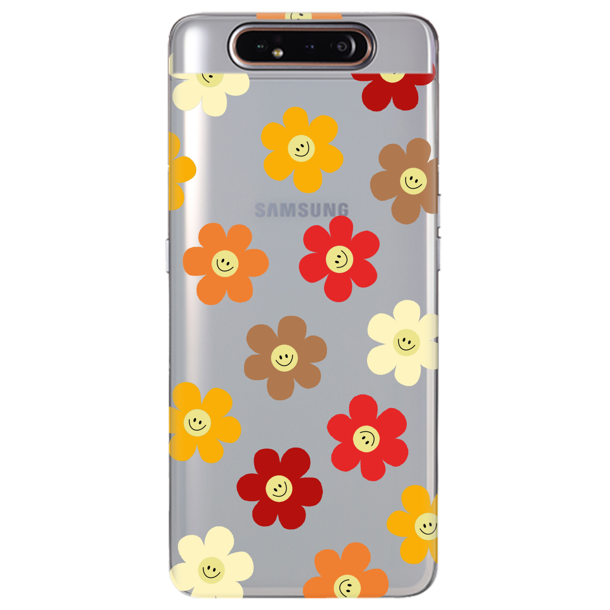 Чехол для Samsung Galaxy A80 Smiley Garden - фото 1 - Чехлы для телефонов