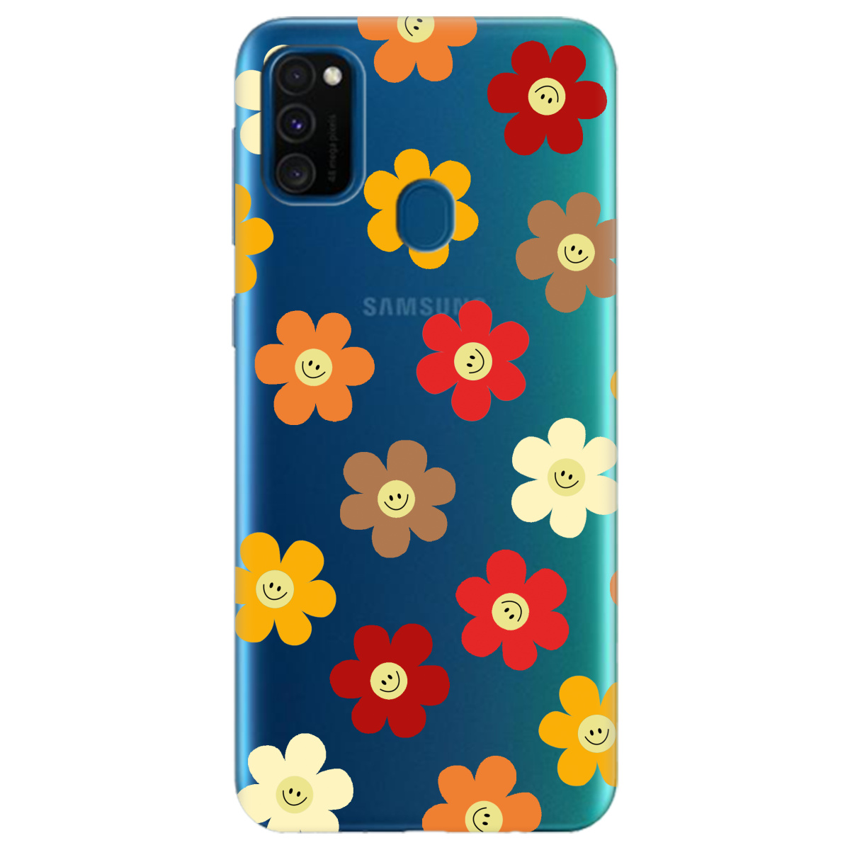 Чехол для Samsung Galaxy M30s Smiley Garden - фото 1 - Чехлы для телефонов