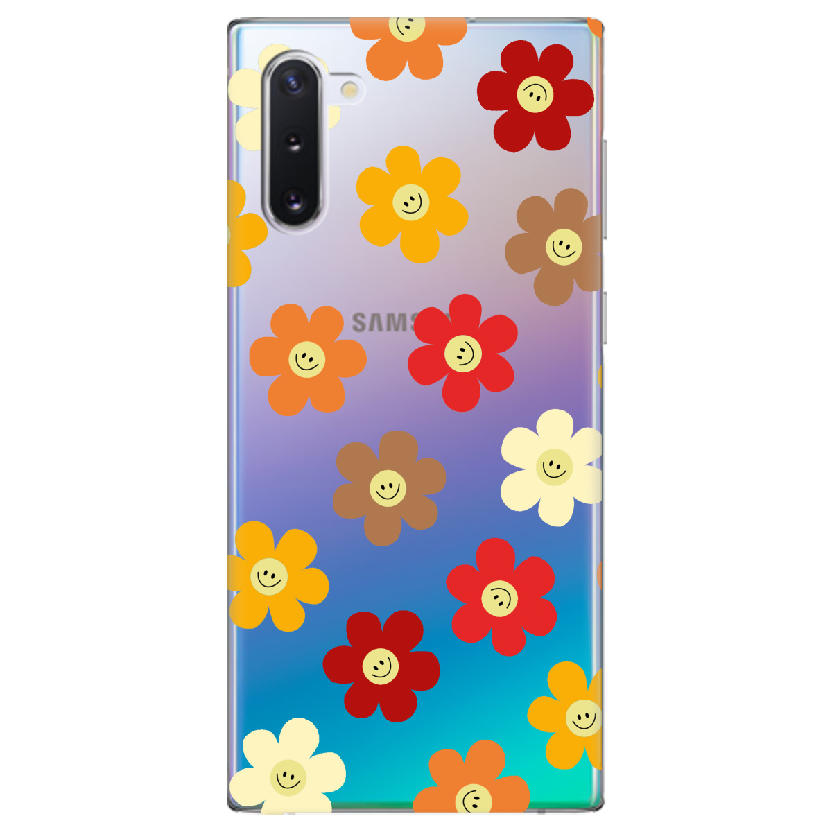 Чохол для Samsung Galaxy Note 10 Smiley Garden - фото 1 - Чохли для телефонів