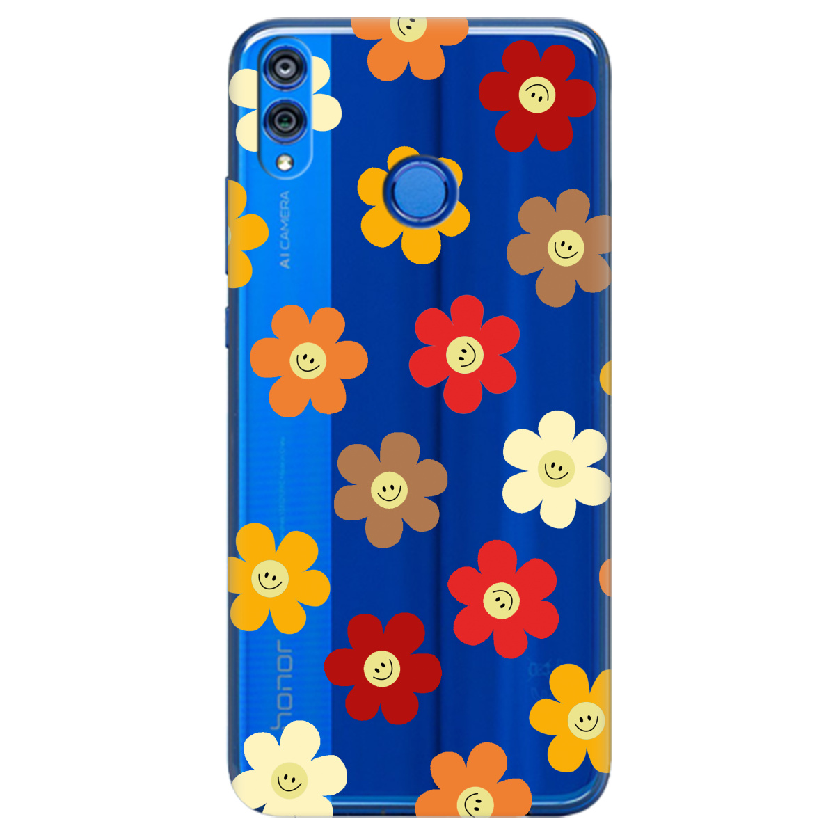 Чехол для Huawei Honor 8x Smiley Garden - фото 1 Чехол для Huawei Honor 8x Smiley Garden - фото 1 - Чехлы для телефонов