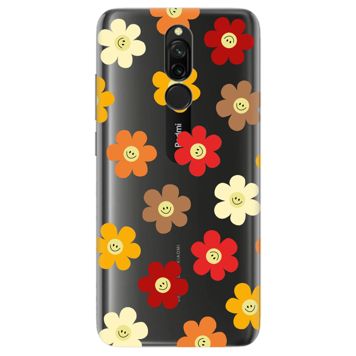 Чехол для Xiaomi Redmi 8 Smiley Garden - фото 1 - Чехлы для телефонов