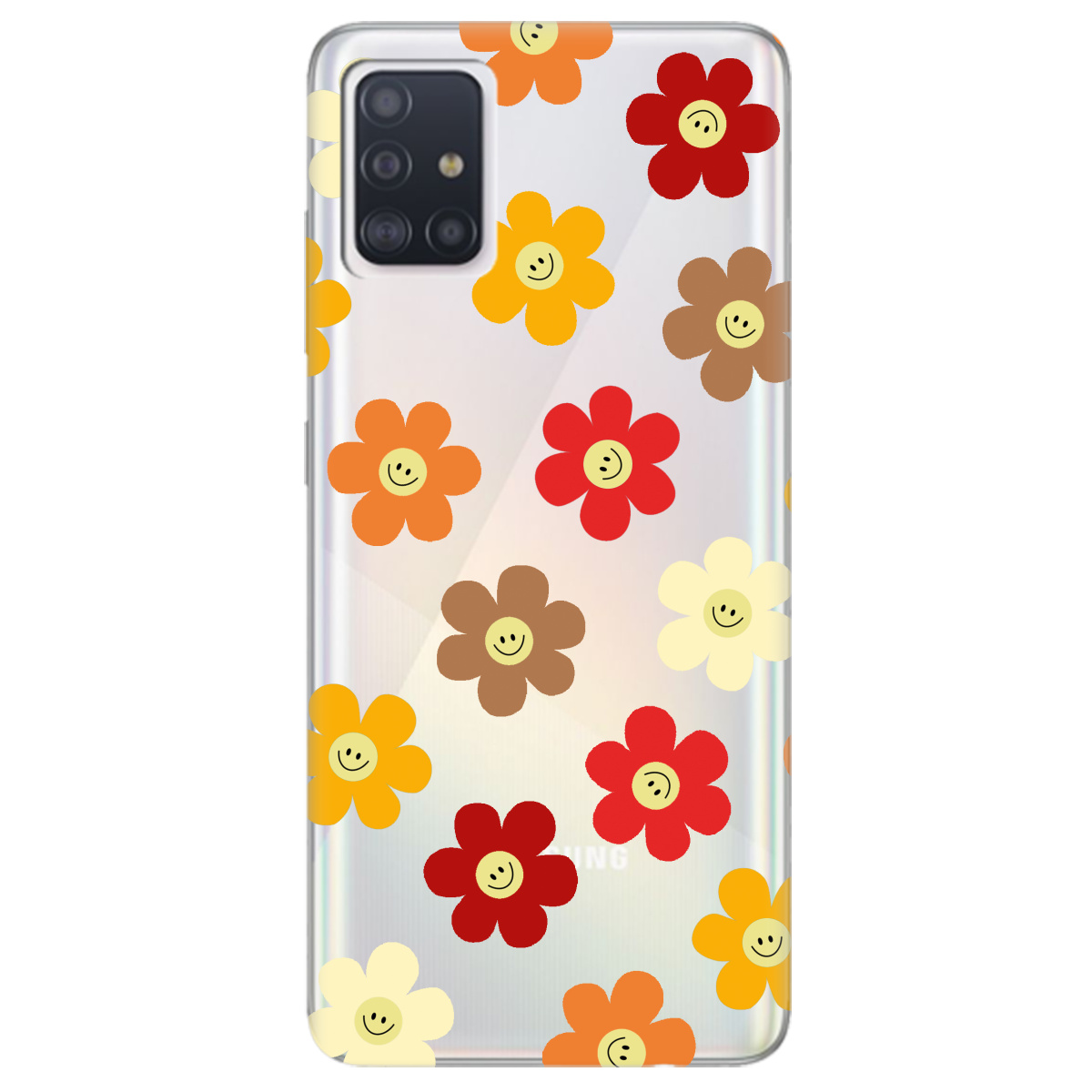 Чохол для Samsung Galaxy A71 Smiley Garden - фото 1 - Чохли для телефонів